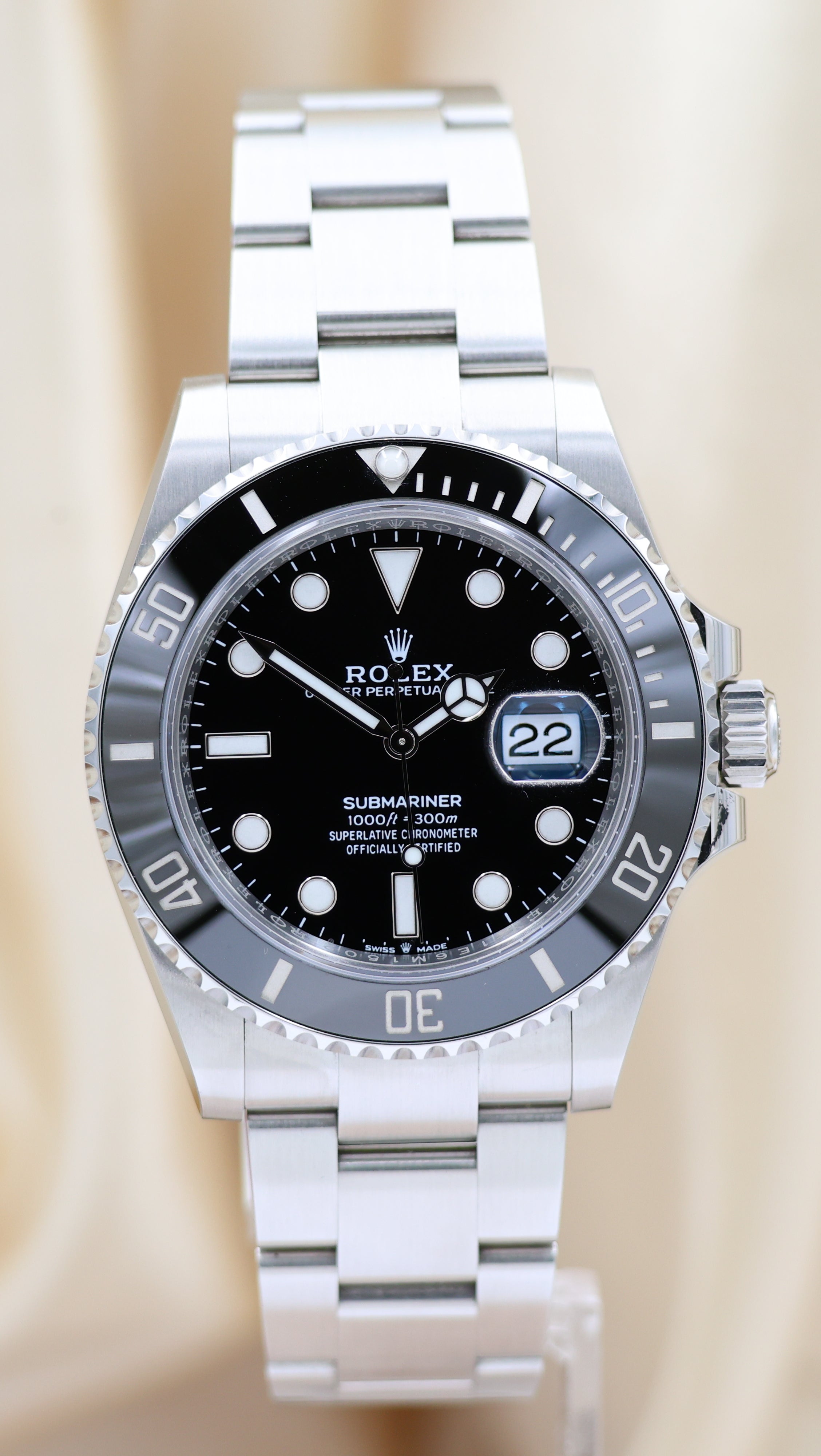 Rolex Submariner Date Automatik Herrenuhr 126610LN Box + og. Papiere