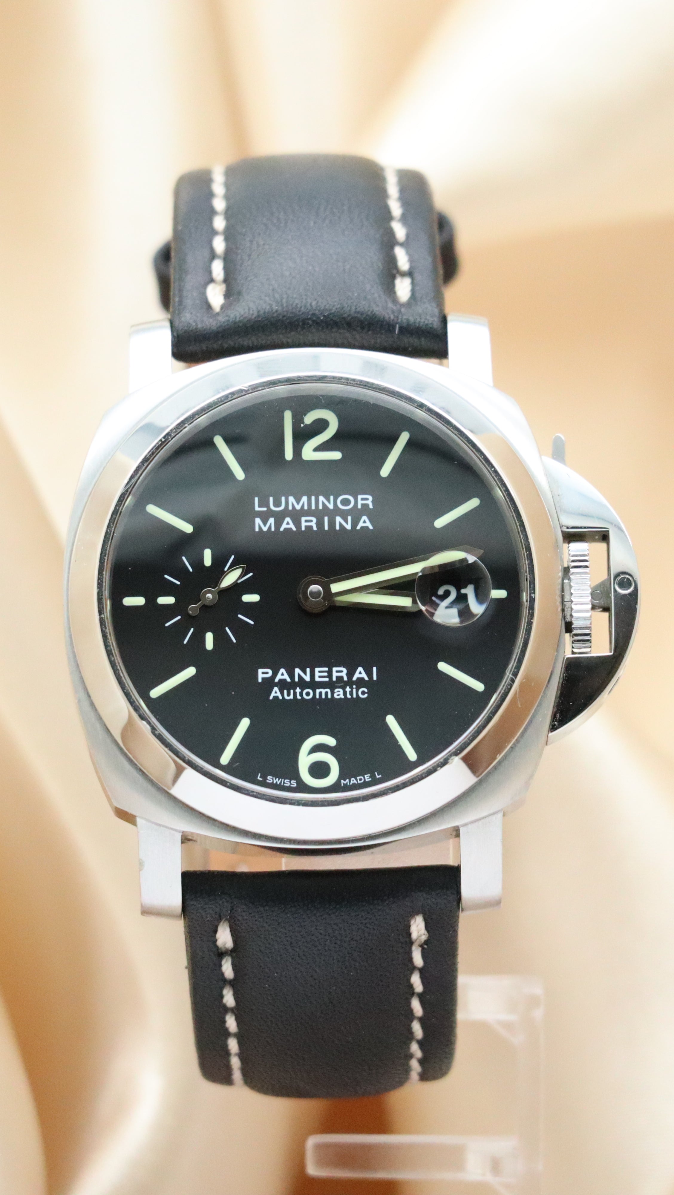 Panerai Luminor Marina Automatik Herrenuhr PAM00048