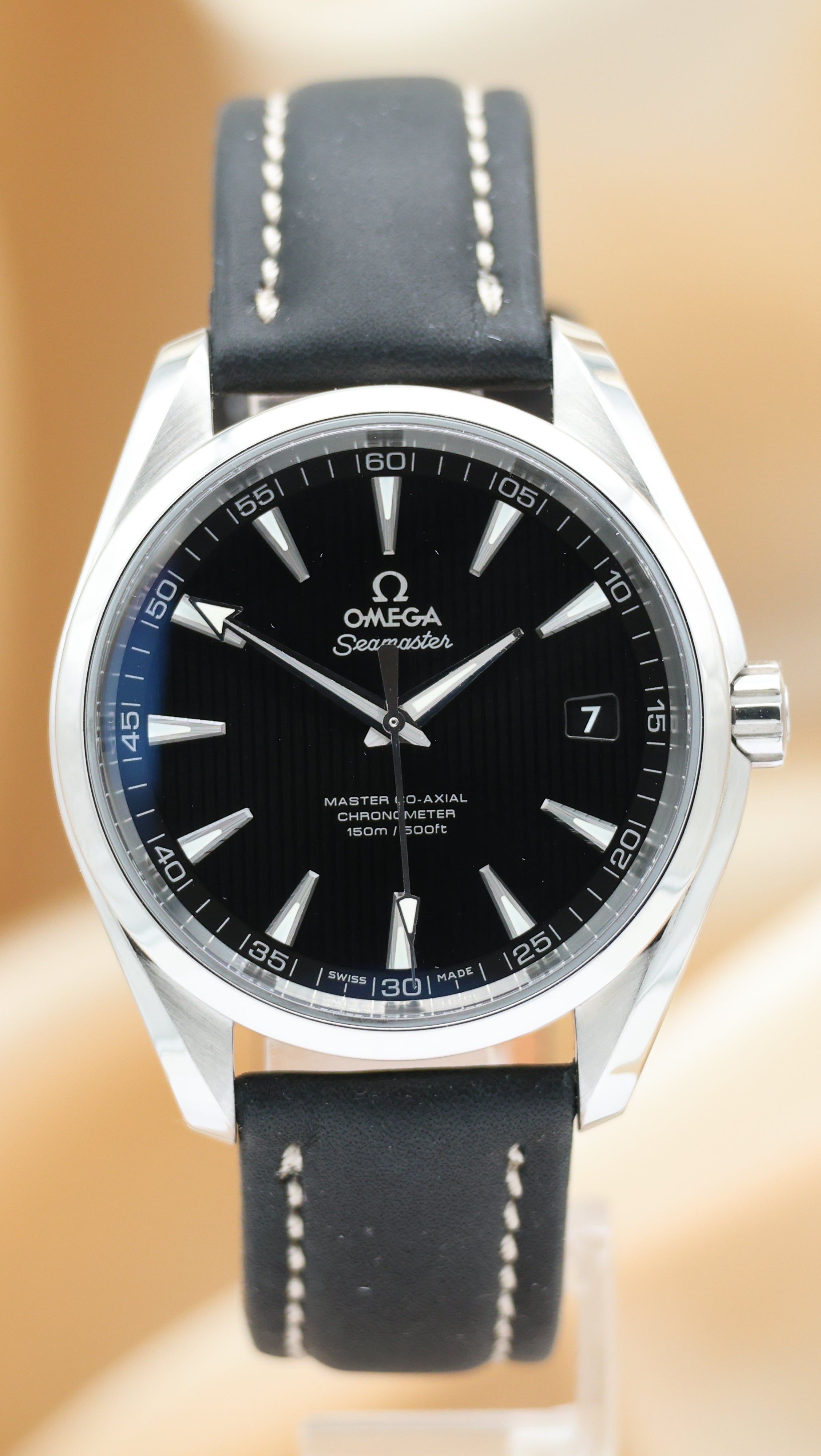 Omega Seamaster Aqua Terra 150m automatic men's watch 23110422101003 box + above. papers