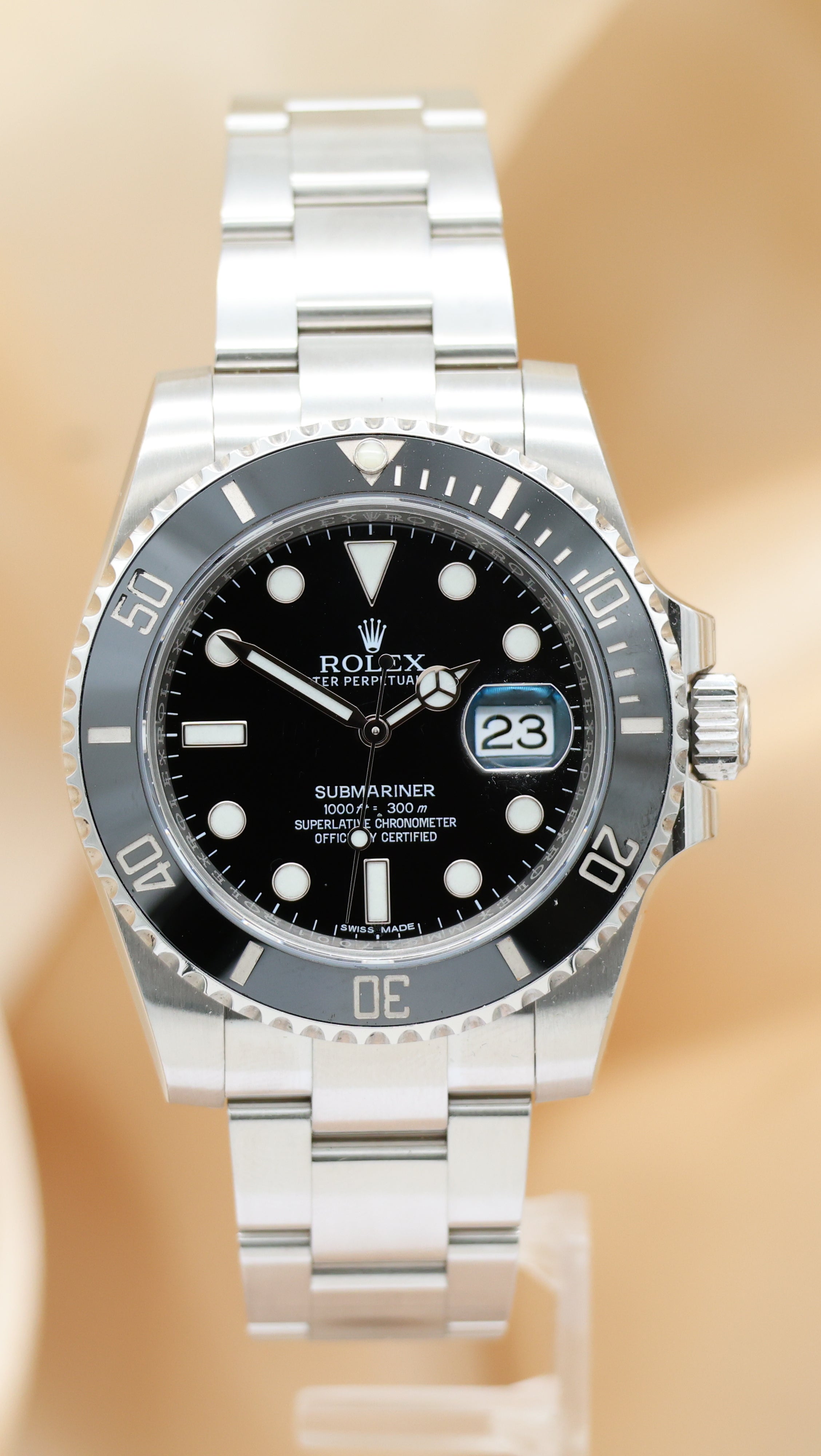 Rolex Submariner Date 40mm Automatik Herrenuhr  116610LN Box + og. Papiere