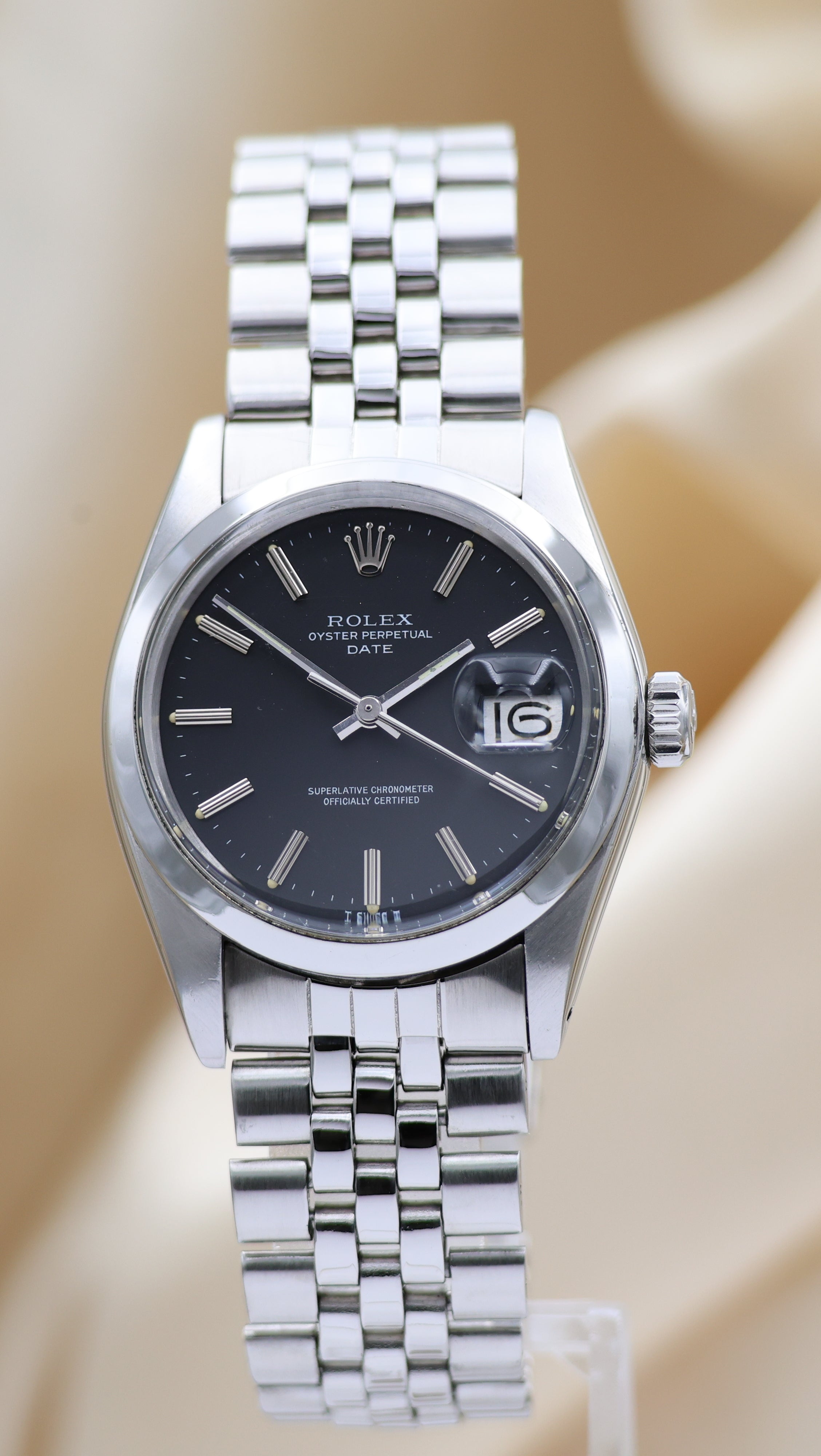 Rolex Oyster Perpetual Date  1500 Original Papiere