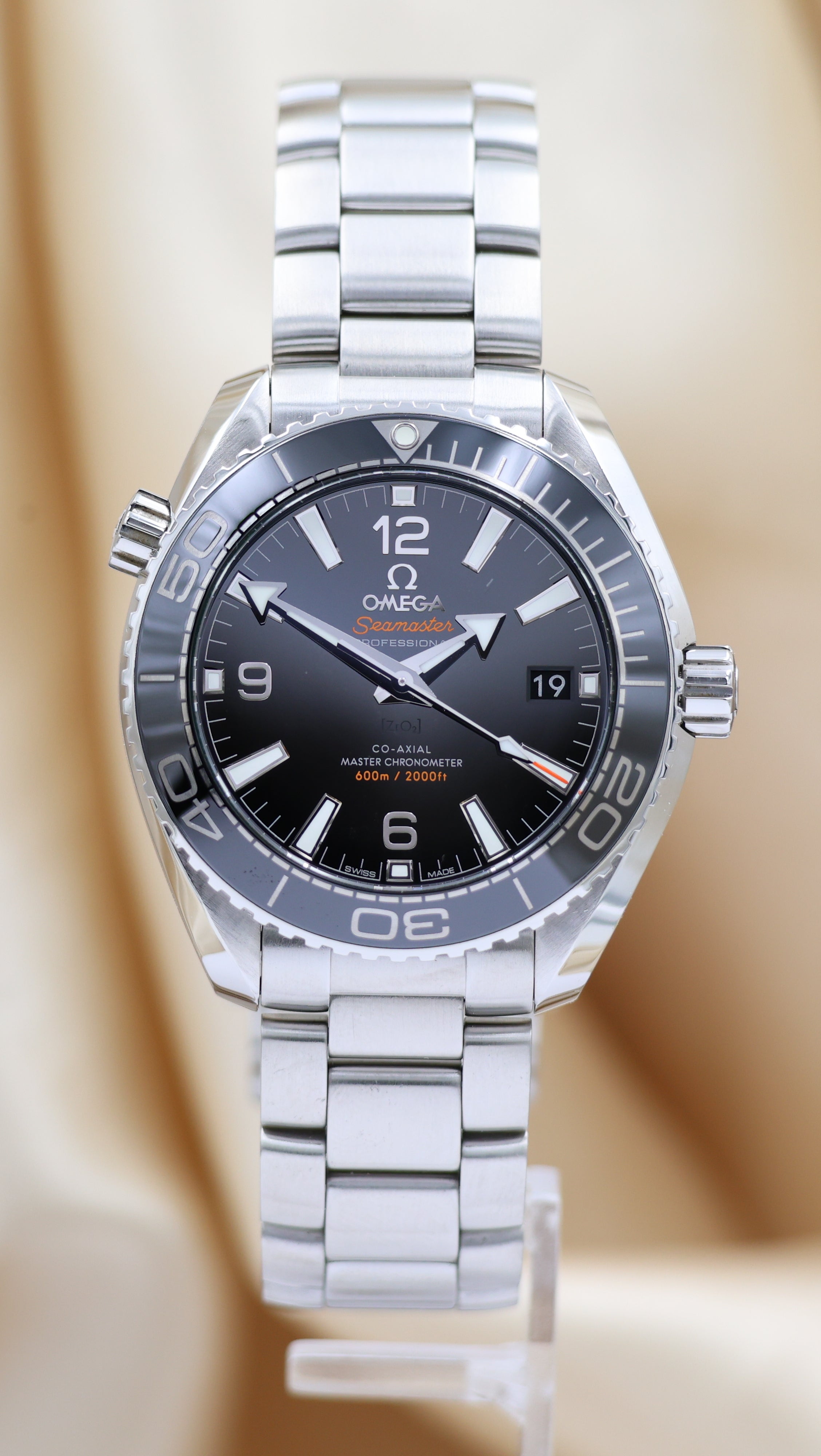 Omega Seamaster Planet Ocean Automatic 21530402001001 Box + above. papers