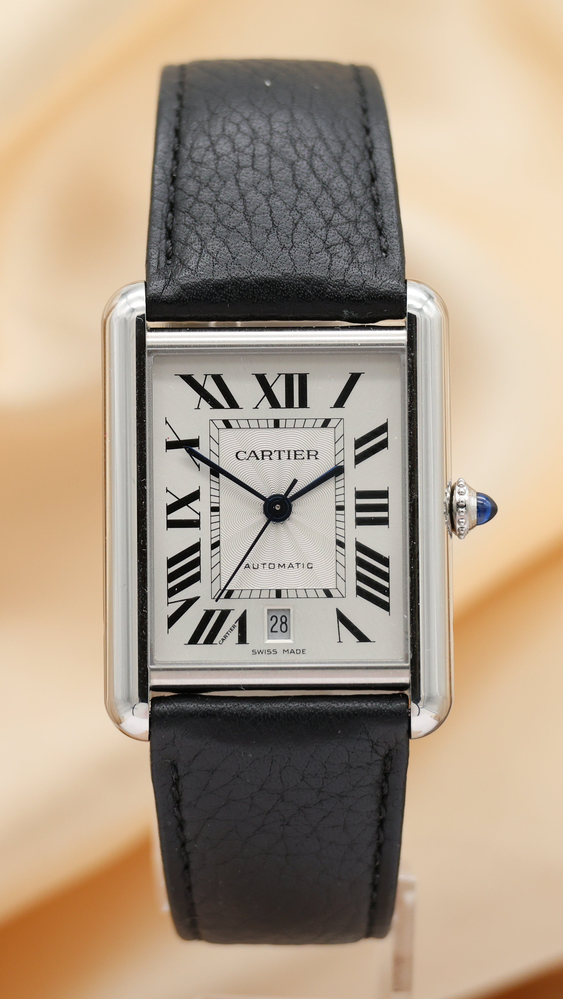 Cartier Tank Must XL 41mm Automatik Herrenuhr WSTA0040 Box + og. Papiere