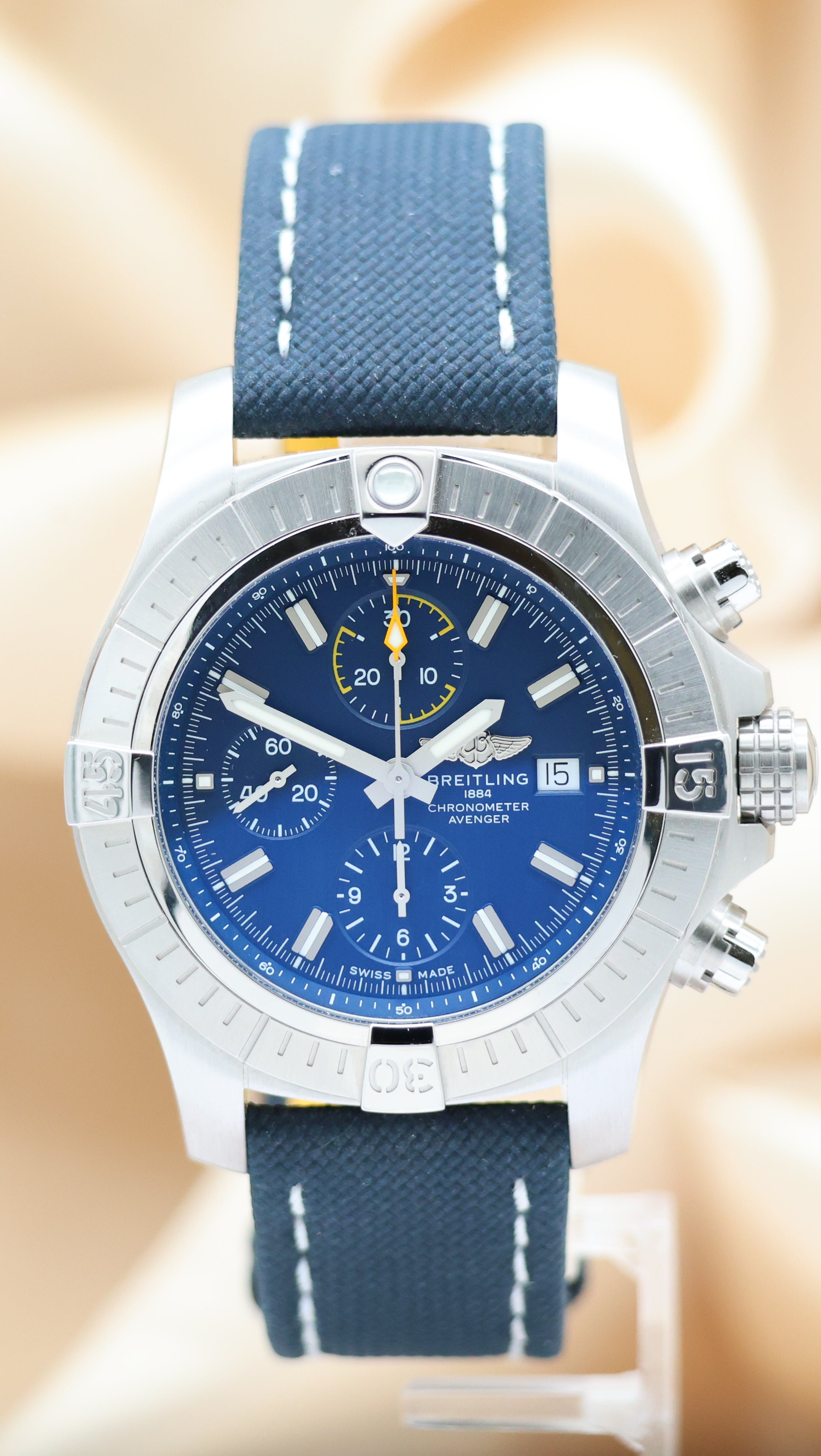 Breitling Avenger Chronograph Automatik A13317 Box + og. Papiere