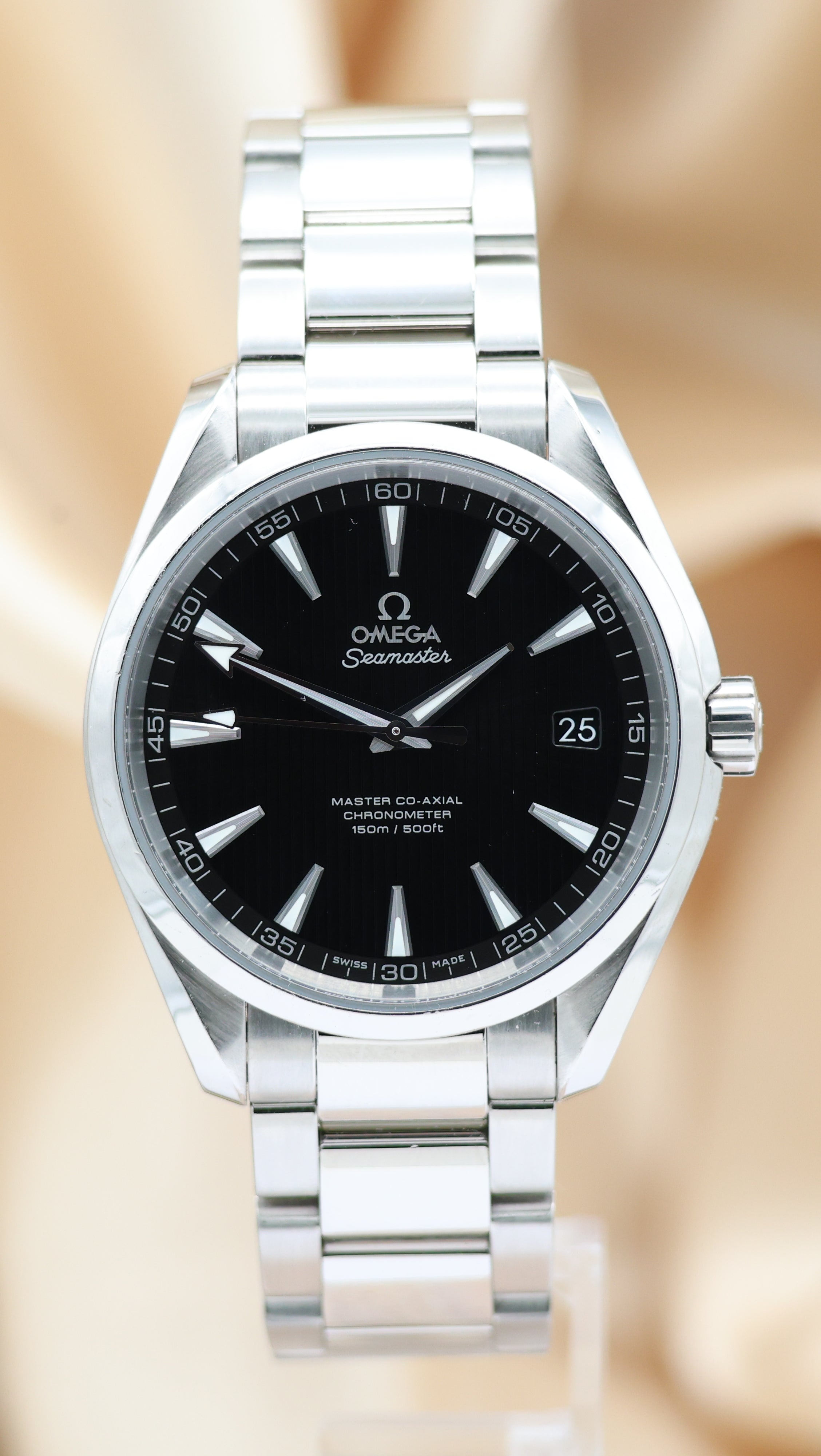 Omega Seamaster Aqua Terra 41mm Automatik Herrenuhr 23110422101003 Box + og. Papiere