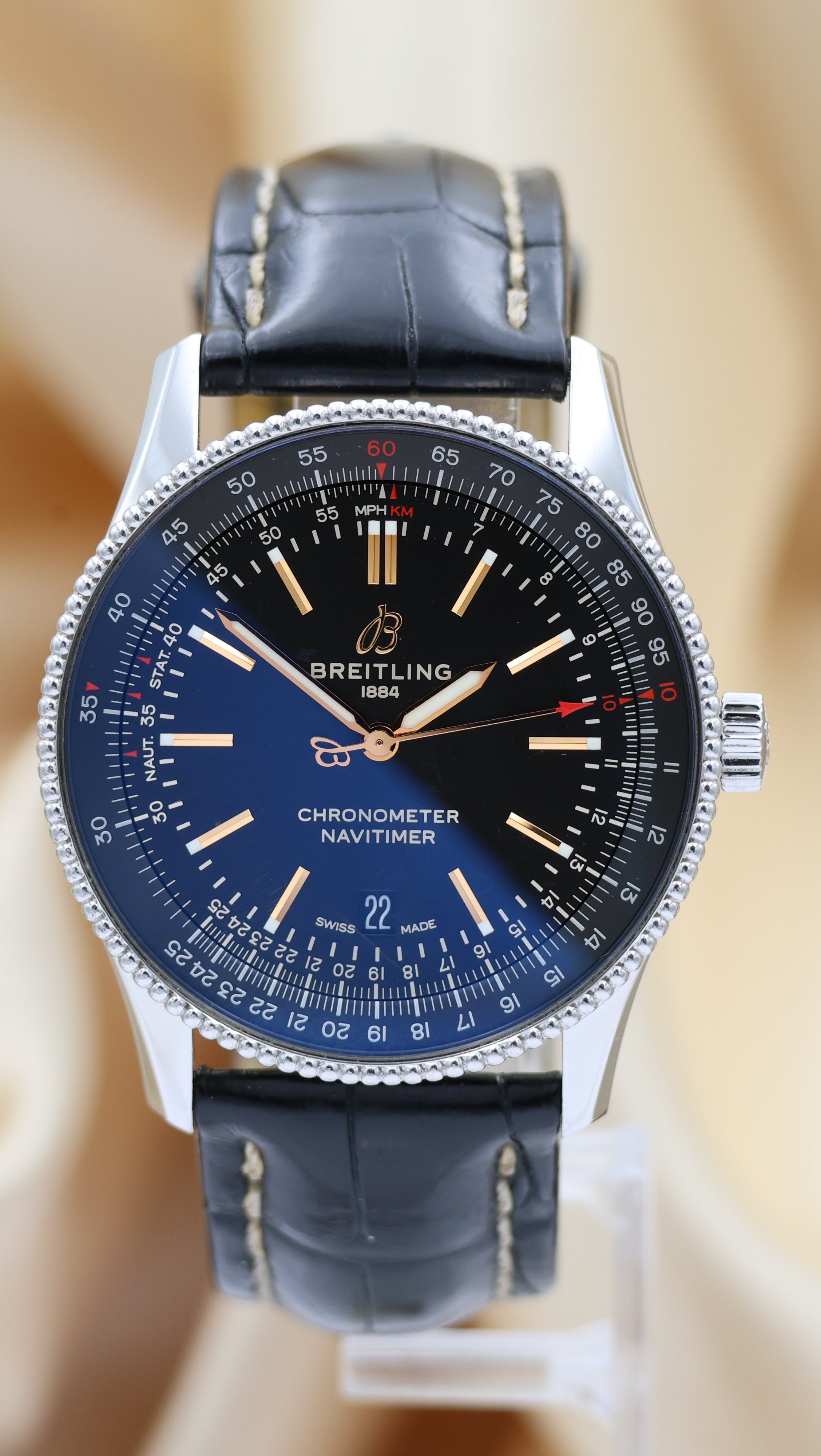 Breitling Navitimer Automatik Schwarz A17326 - Thumbnail