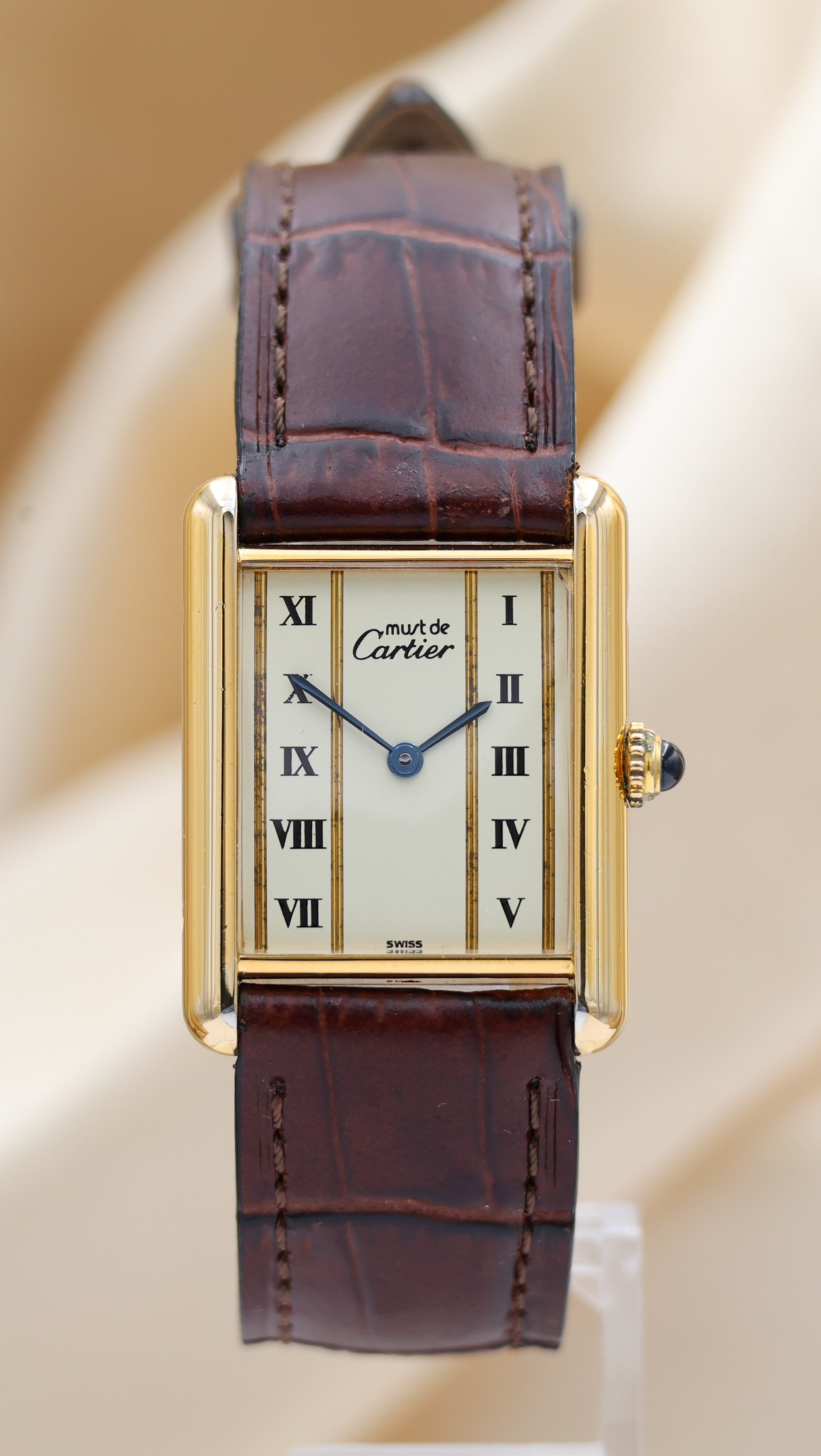 Cartier Tank Vermeil Quarz Lady  590005