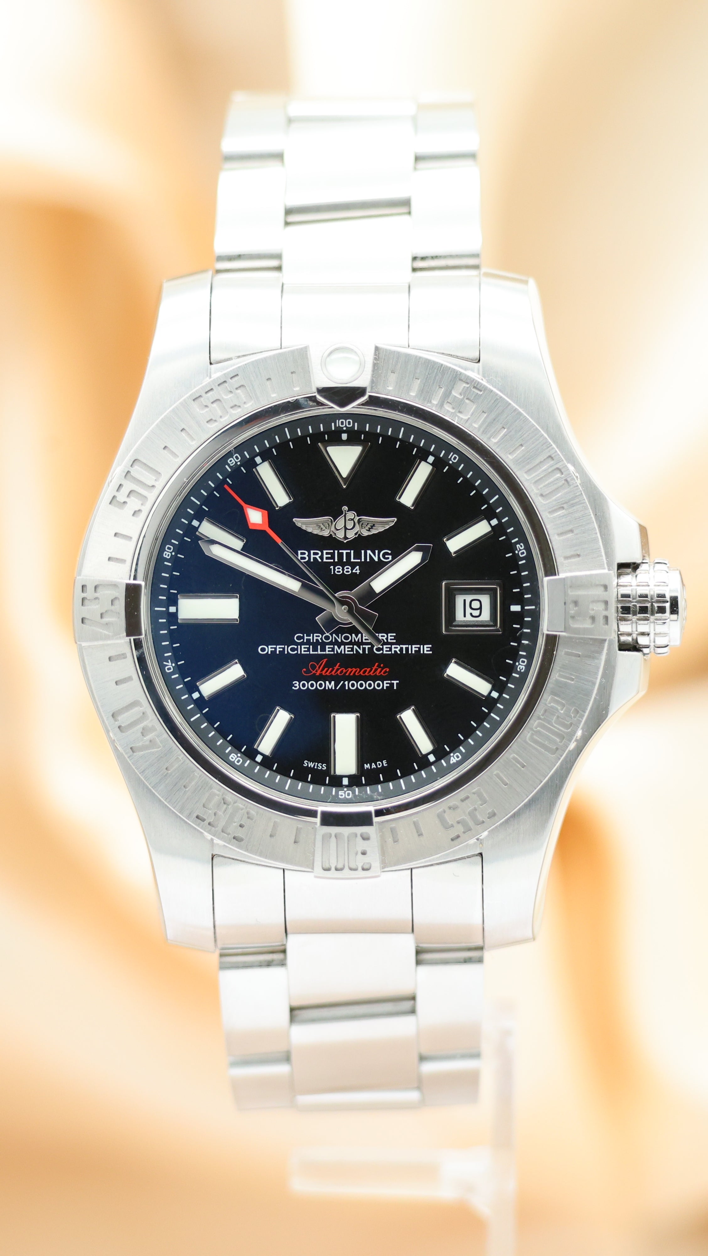 Breitling Avenger II Seawolf Automatik A17331 Box + og. Papiere