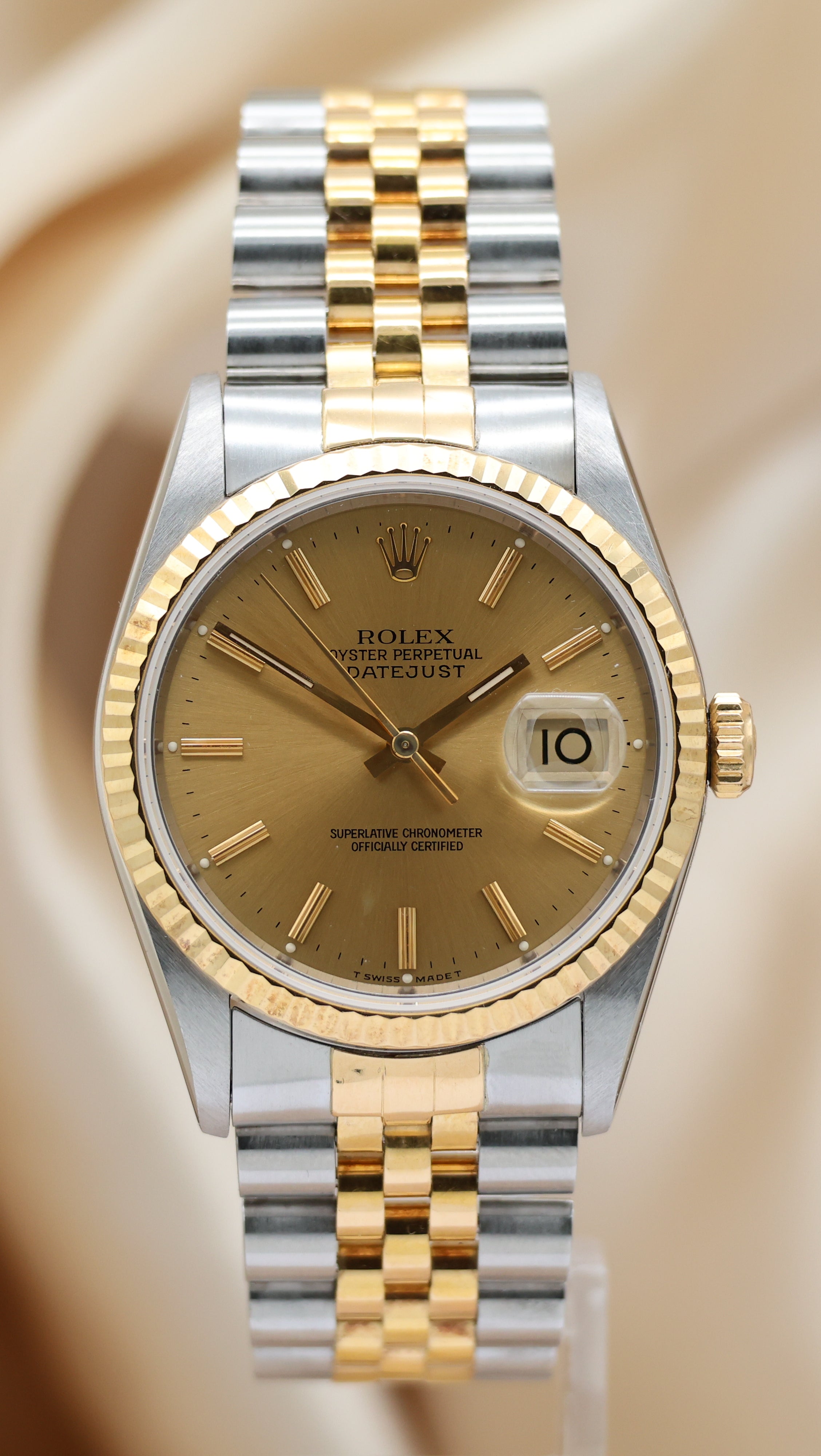 Rolex Datejust 36mm Automatik Herrenuhr 16233