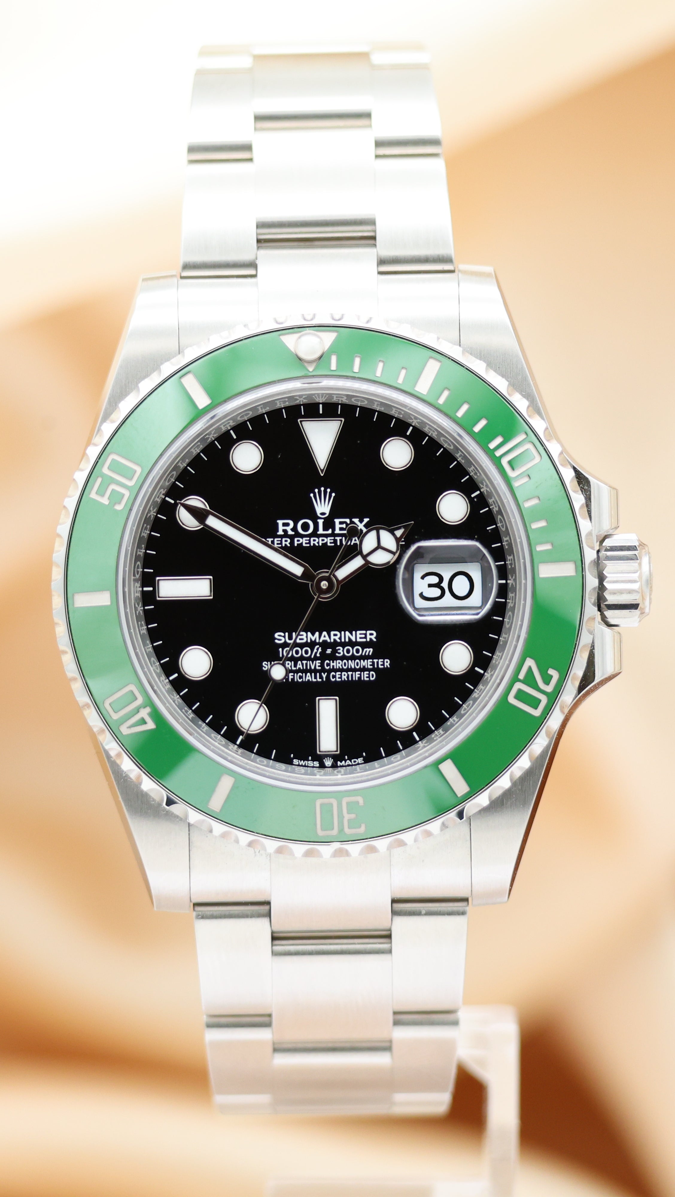 Rolex Submariner Date Starbucks 41mm Automatik Herrenuhr NEU 126610LV Box + og. Papiere