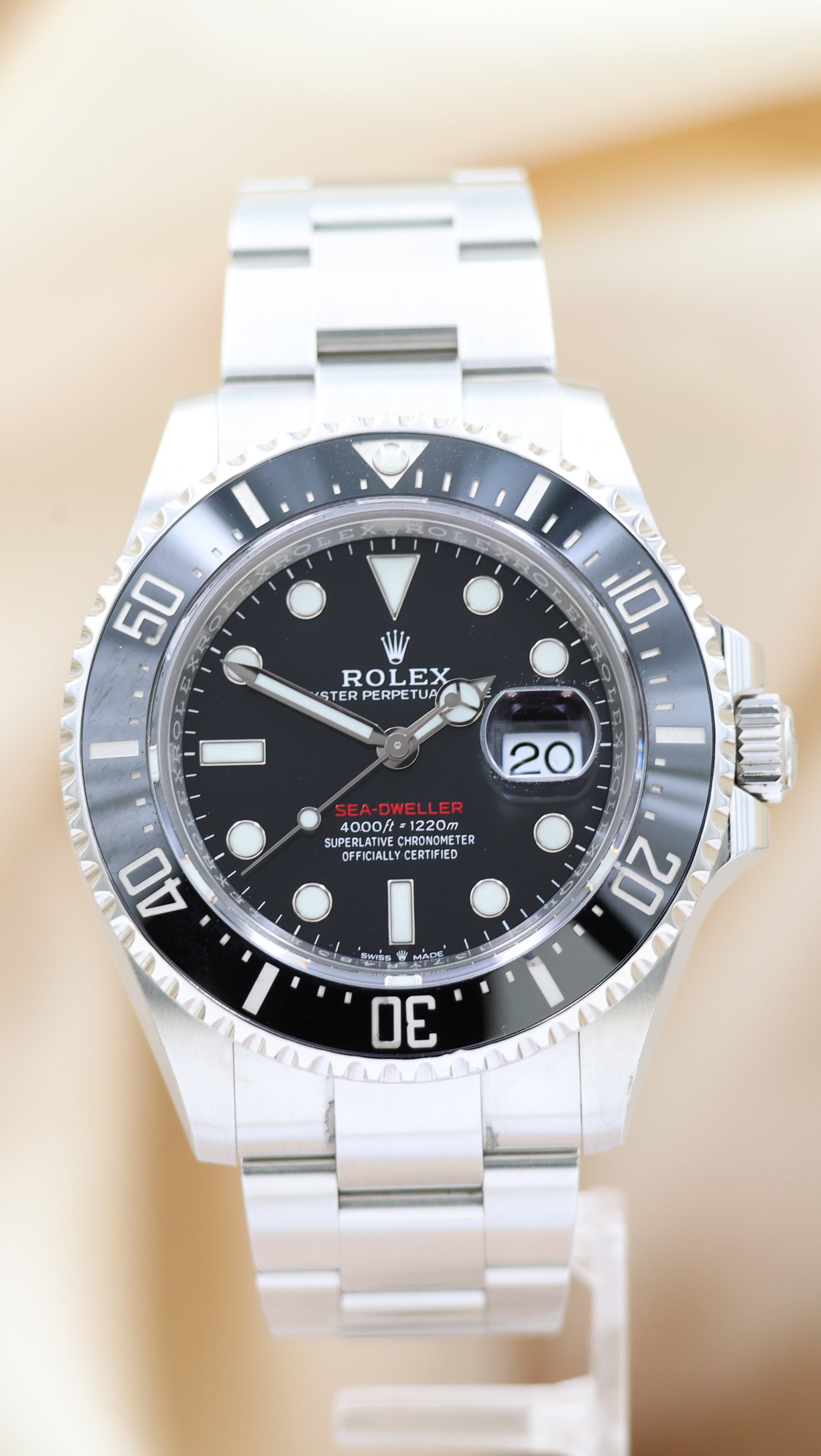 Rolex Sea-Dweller 43mm Automatik  126600 Box + og. Papiere