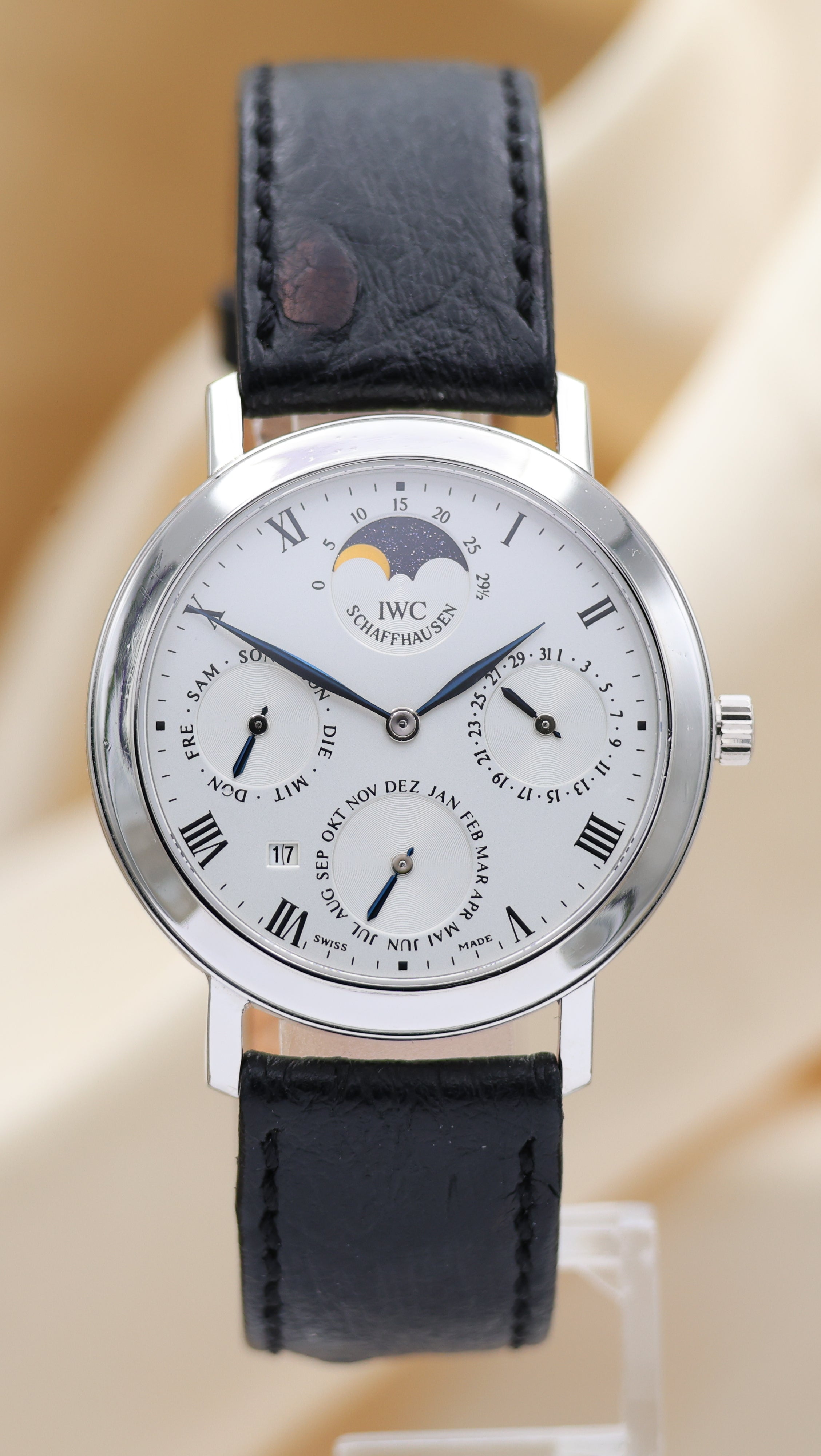 IWC Romana Perpetual Calender Platin IW2050 - Thumbnail