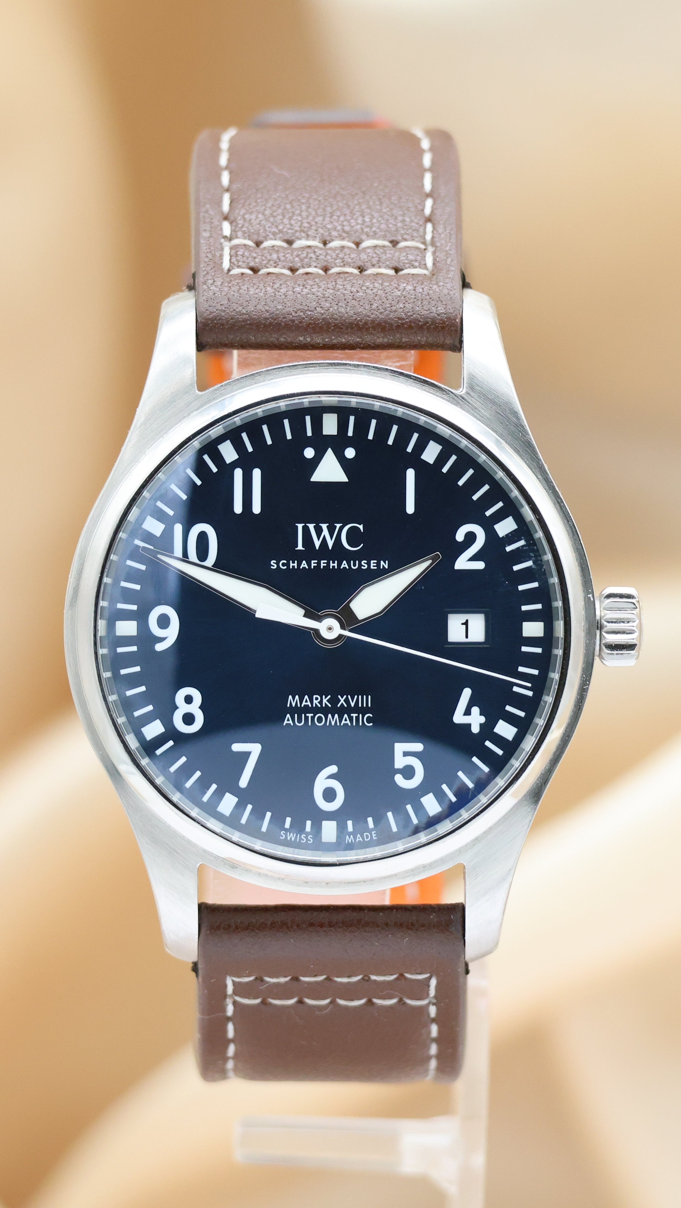 IWC Fliegeruhr Mark XVIII "Le Petit Prince Edition" IW327004 Box + og. Papiere