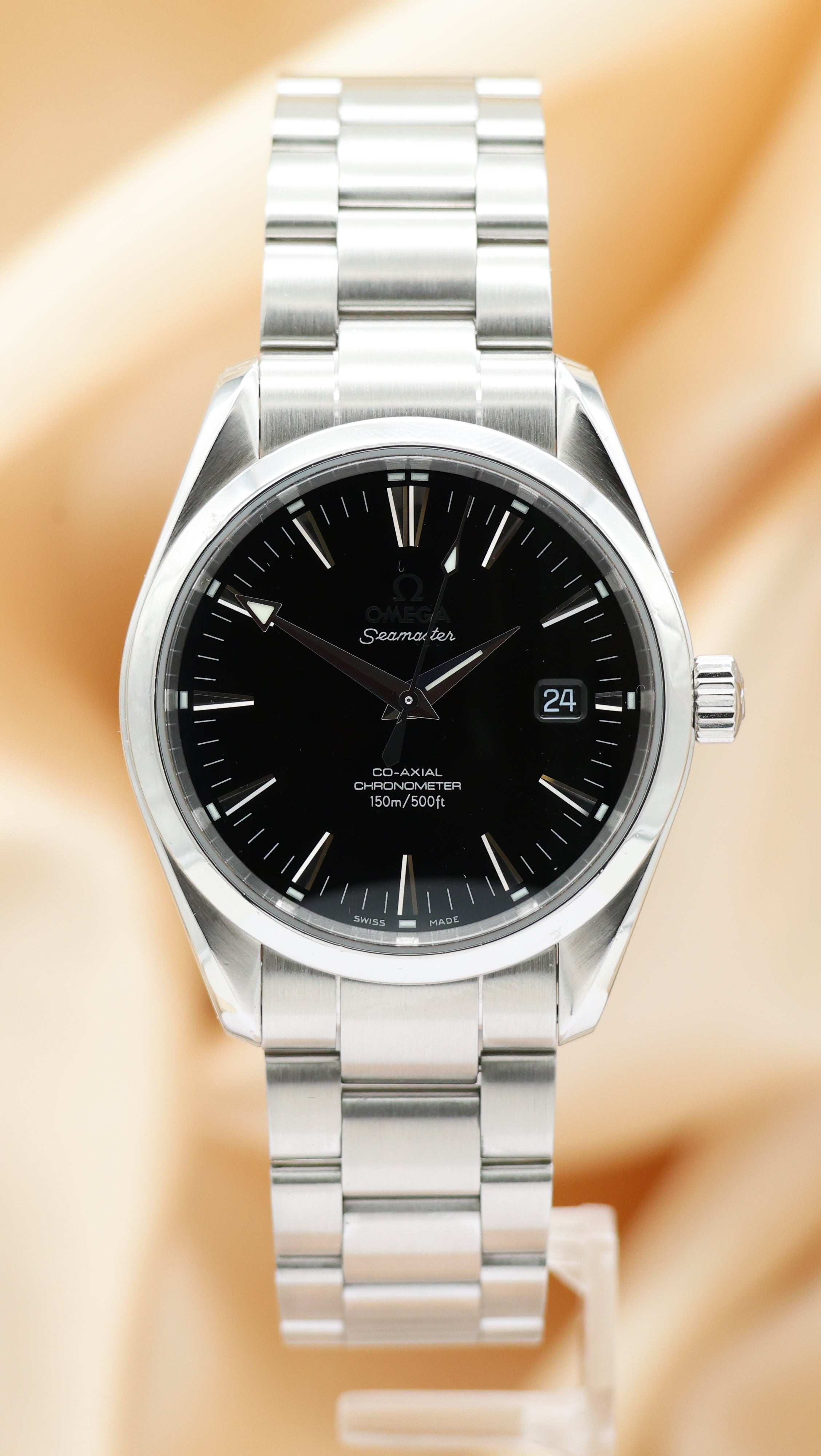 Omega Seamaster Aqua Terra Automatik Schwarz  25035000