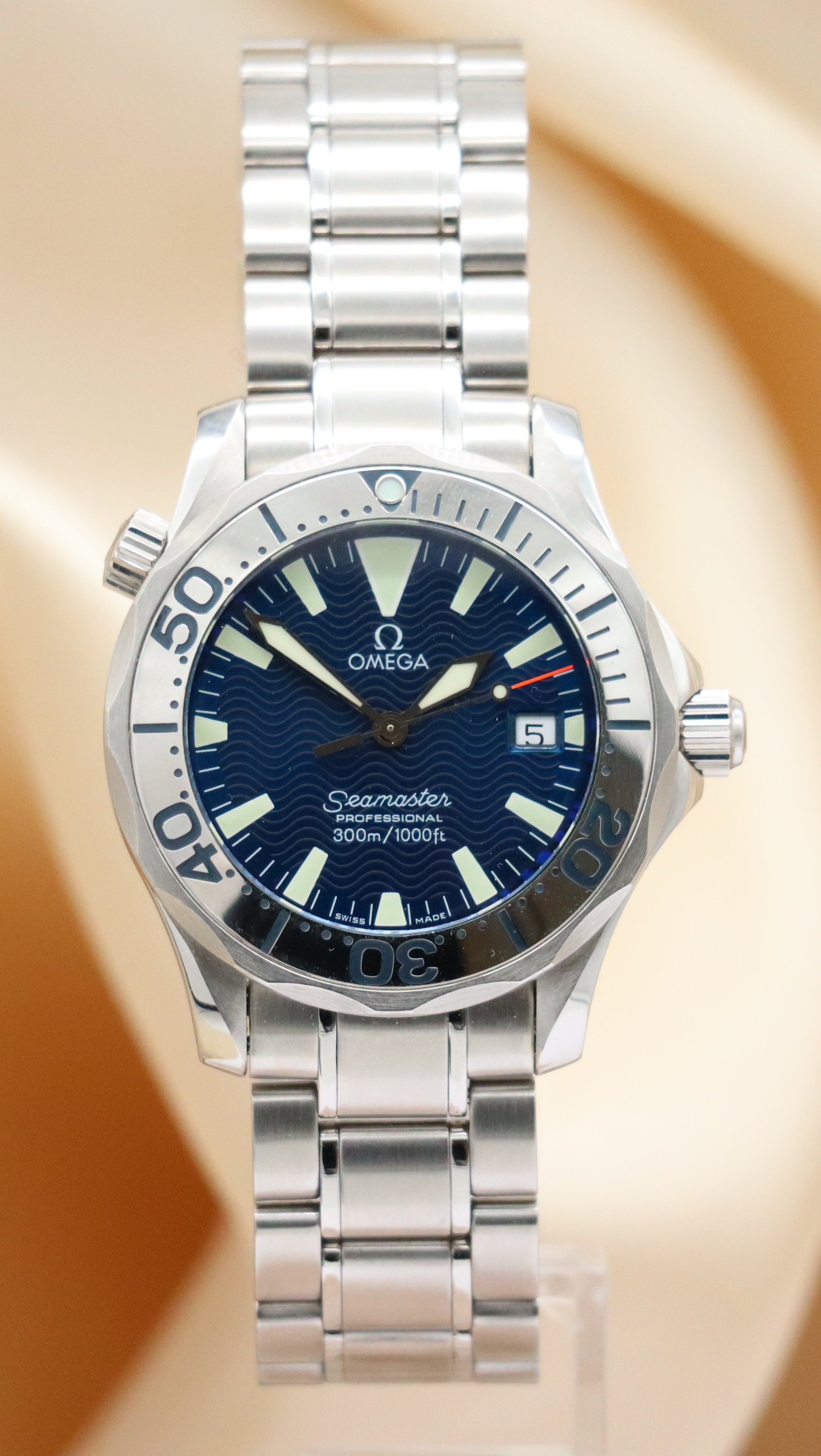 Omega Seamaster Diver 300M 22638000 Quartz Men's Watch