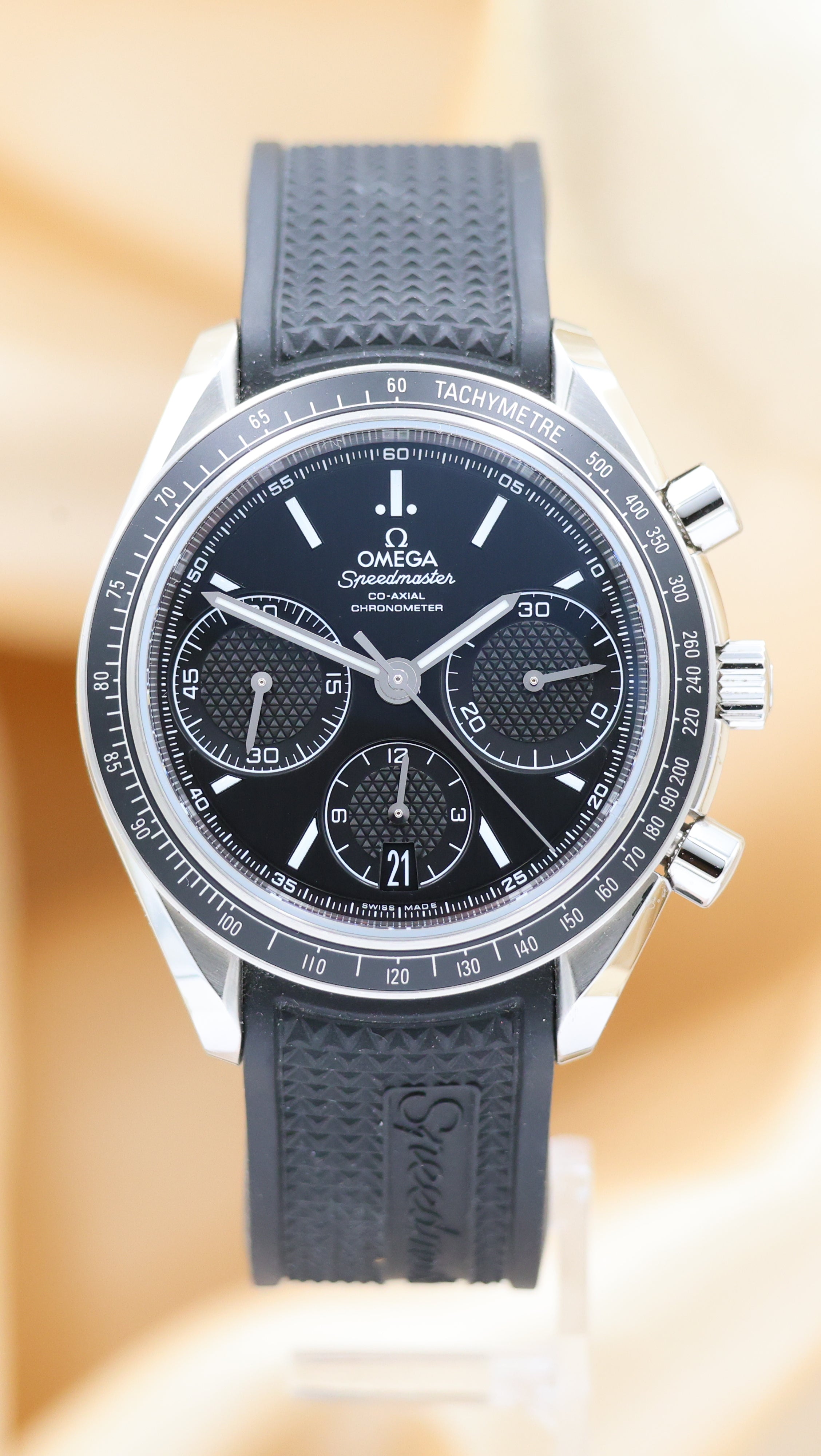 Omega Speedmaster Racing Automatik 32632405001001 Original Papiere