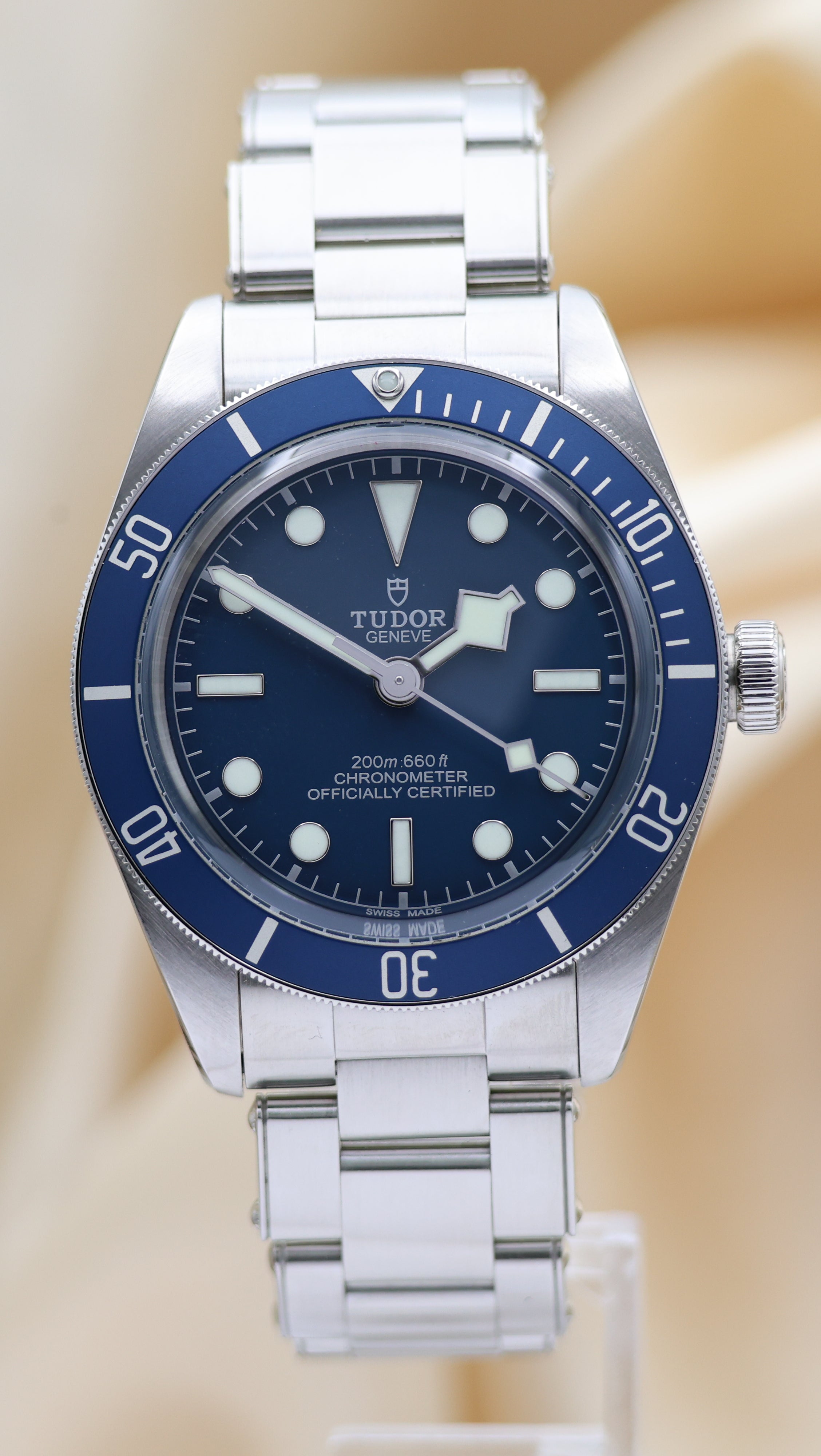 Tudor Black Bay Fifty-Eight Automatik Herrenuhr	 79030B Box + og. Papiere