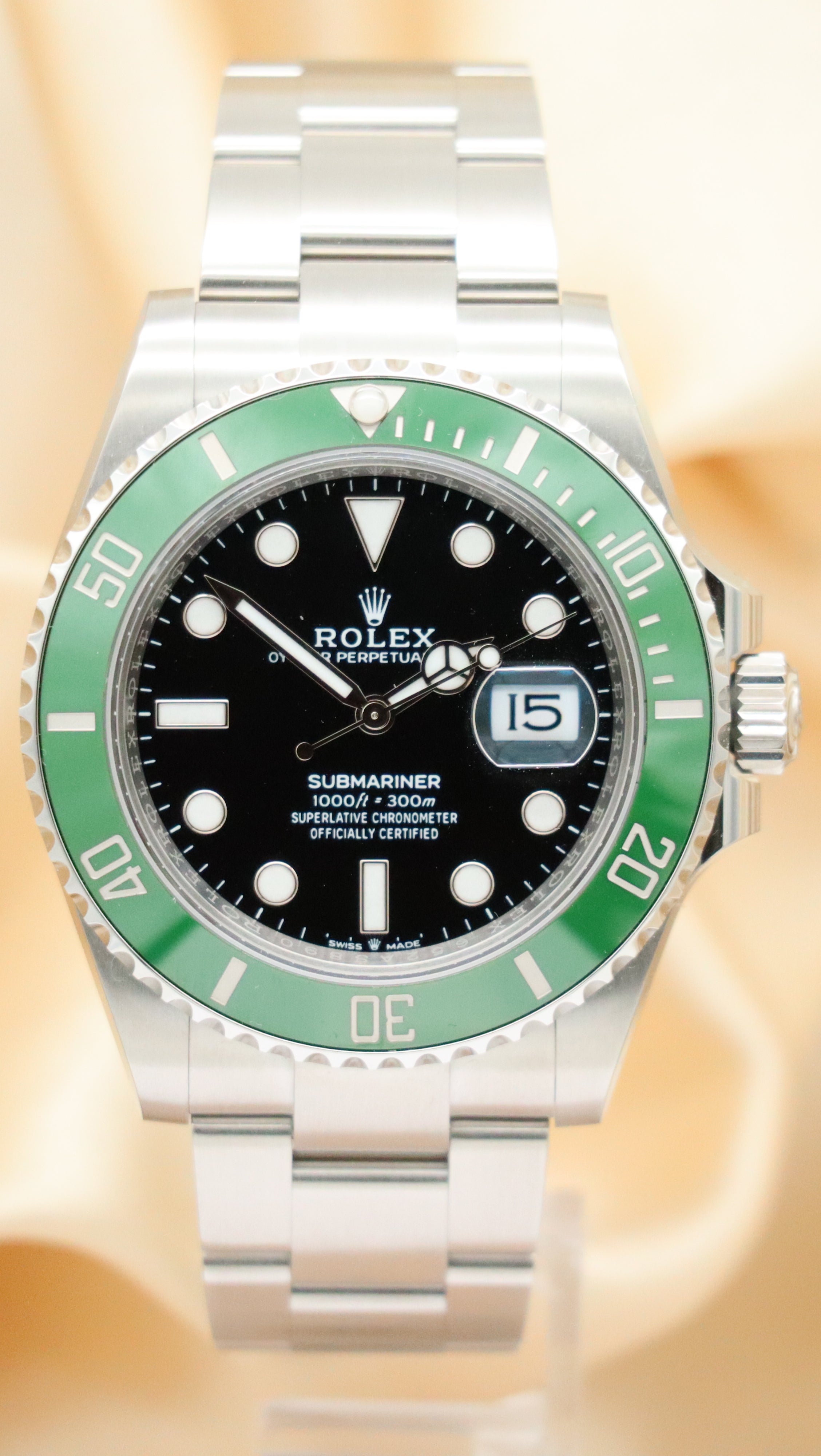 Rolex Submariner Date "Starbucks" 41 Automatik 126610LV Box + og. Papiere