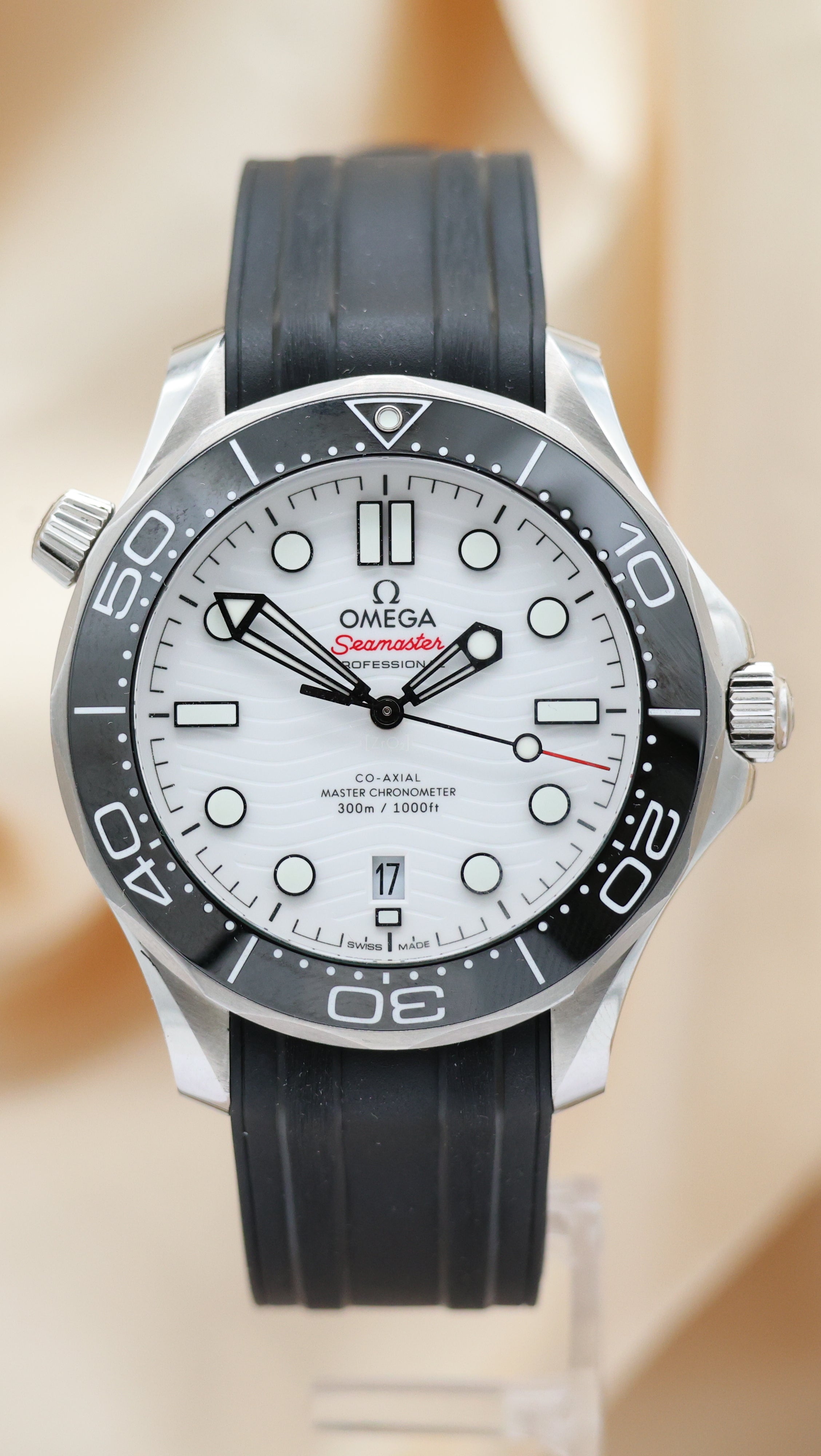 Omega Seamaster Diver 300 M 21032422004001 Original Papiere