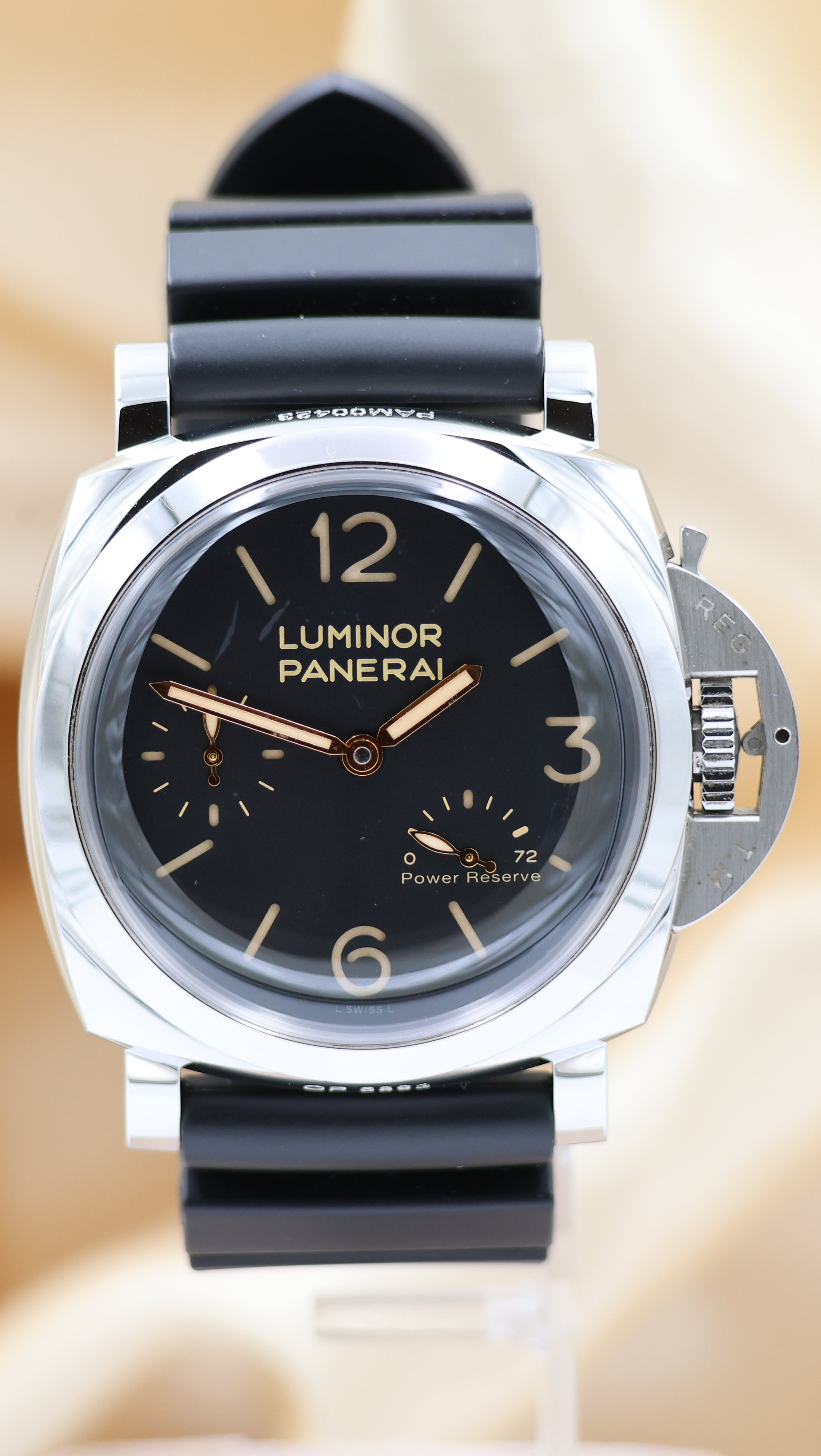 Panerai Luminor 1950 3 Days Power Reserve PAM00423 Box + og. Papiere