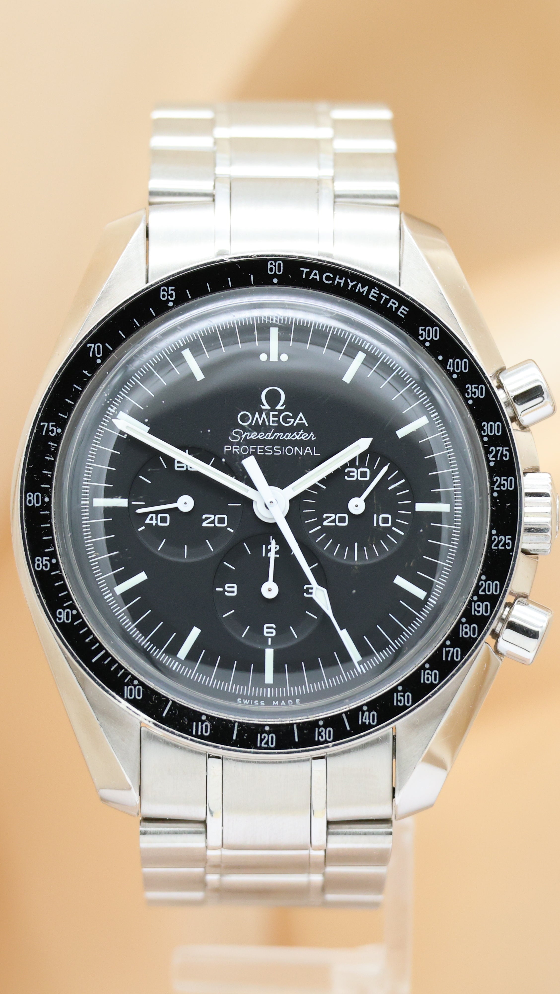 Omega Speedmaster Professional Moonwatch 42mm Handaufzug 35705000 Box + og. Papiere