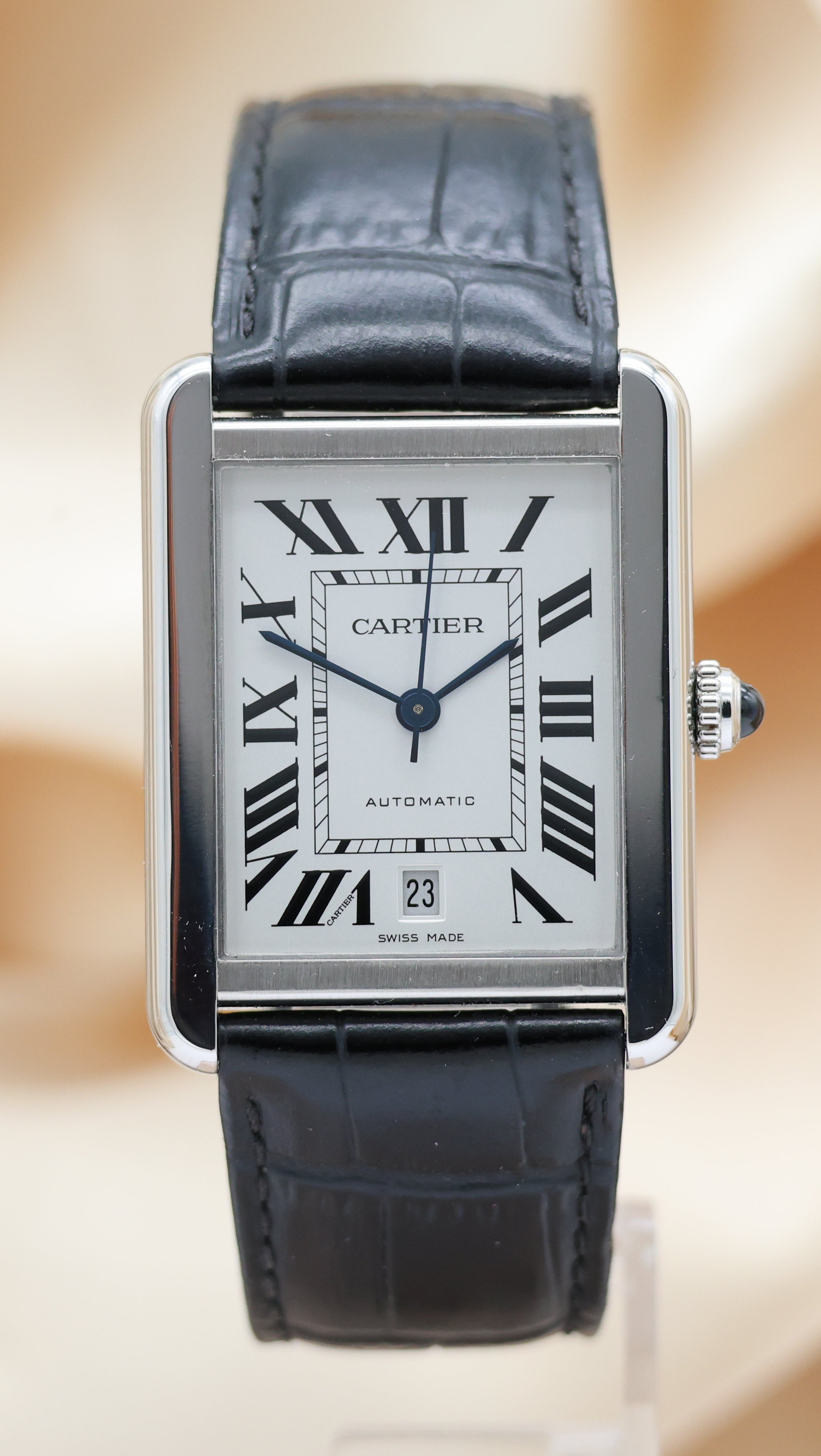 Cartier Tank Solo XL Automatik WSTA0029 Box + og. Papiere