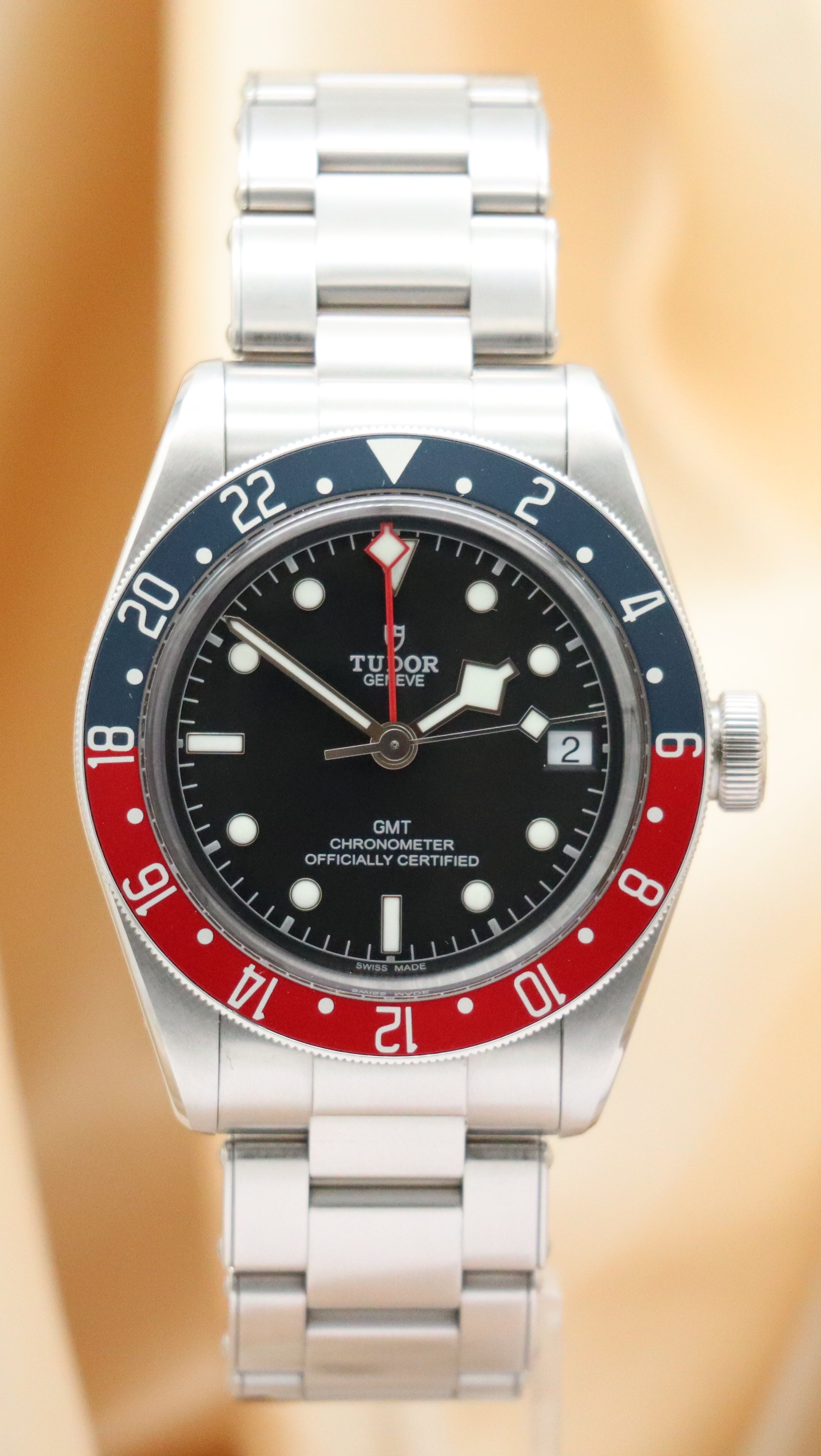 Tudor Black Bay GMT Pepsi 79830RB Box + og. Papiere