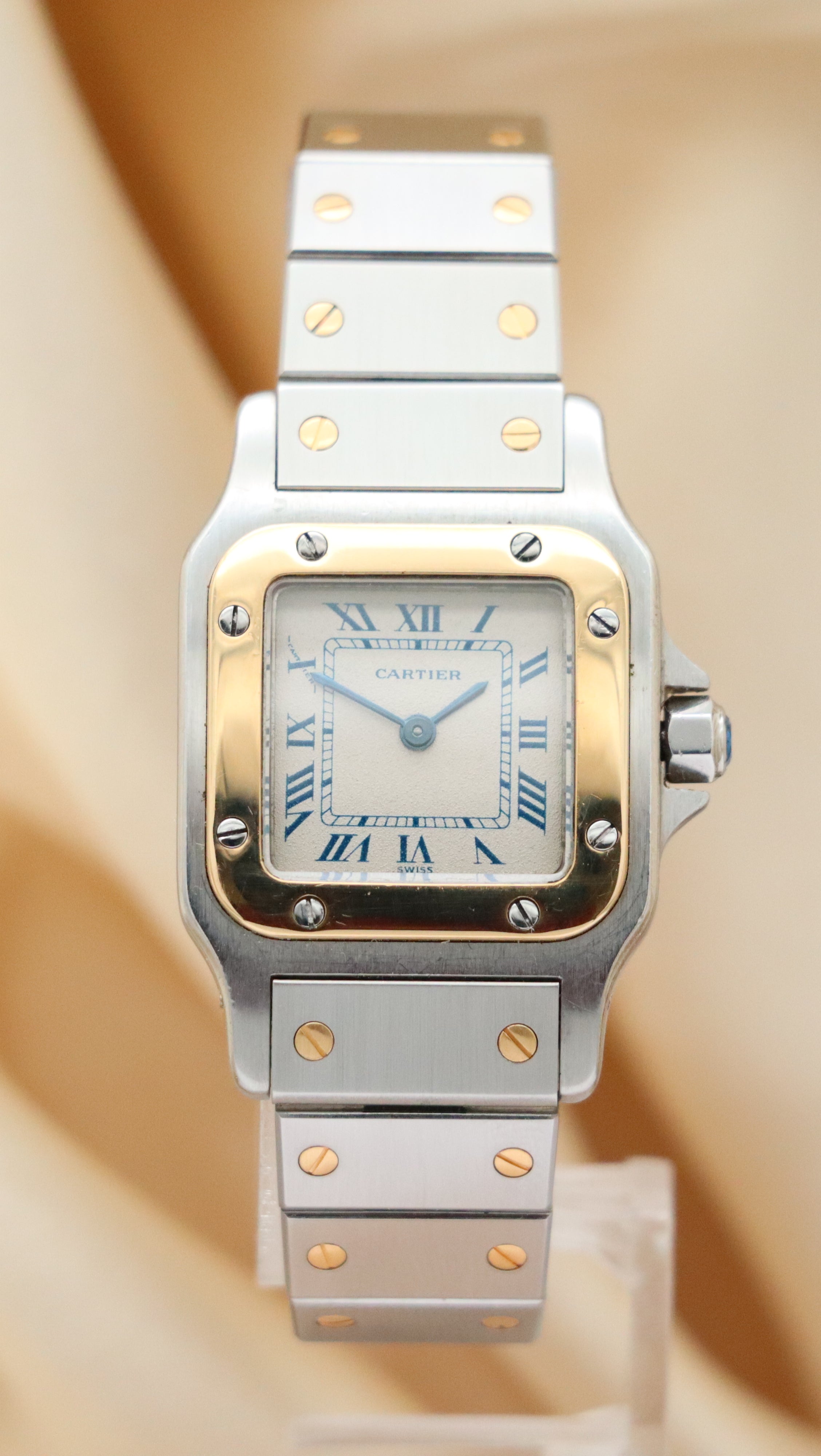 Cartier Santos Galbee 24mm Quarz 1057930