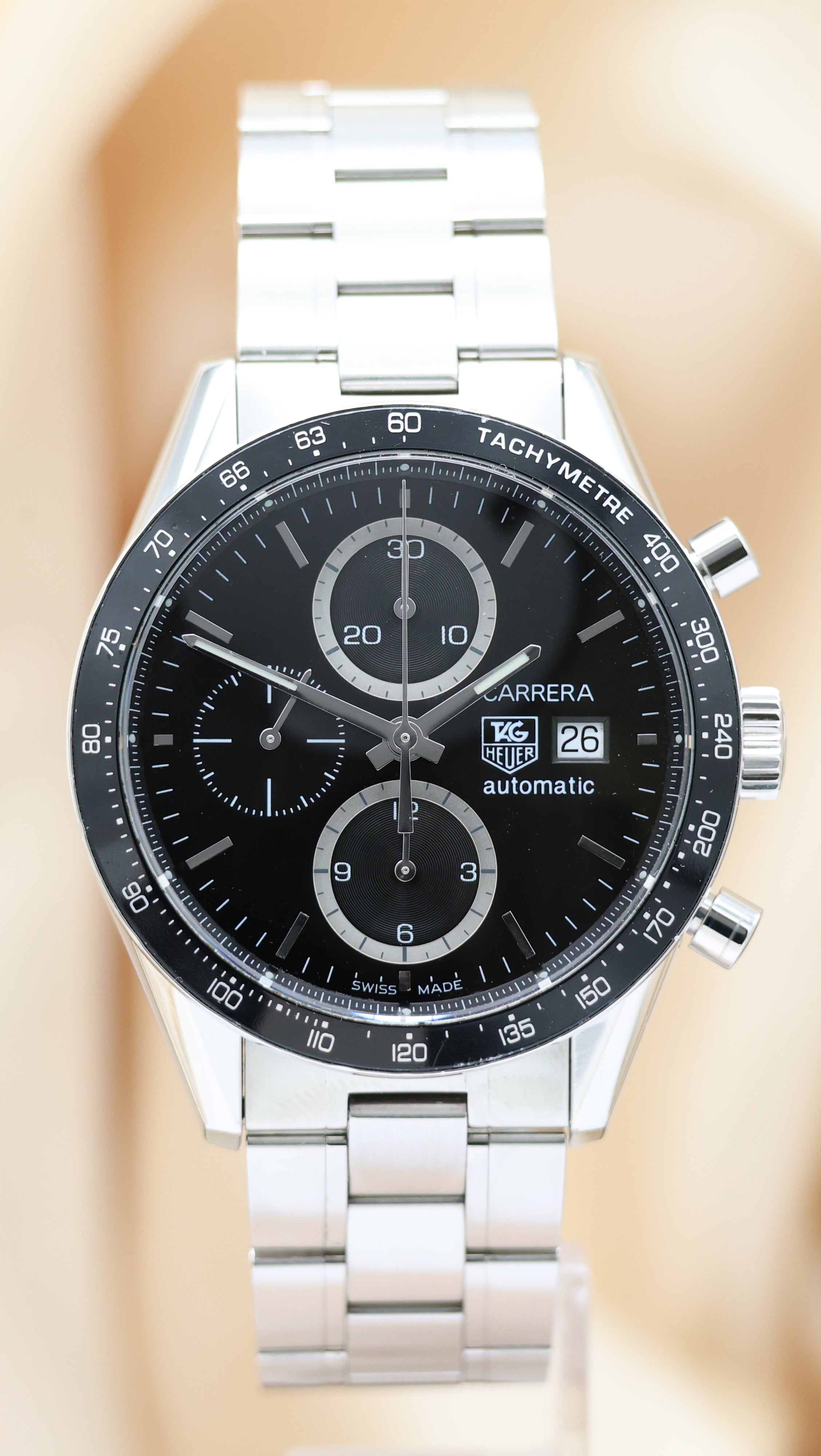 Tag Heuer Carrera Calibre 16 Automatik CV2010 Box + og. Papiere