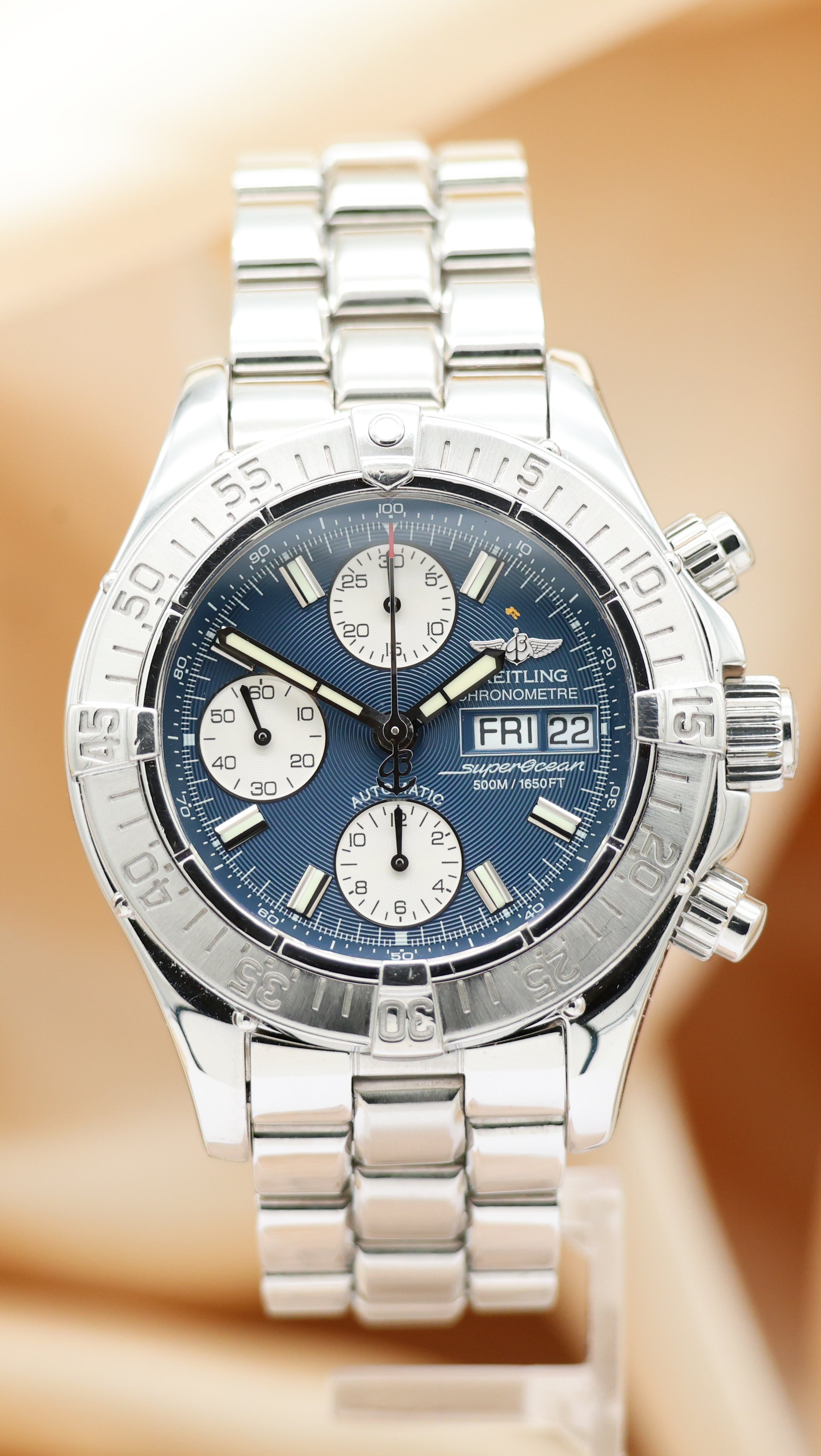 Breitling Superocean Chronograph II 42mm Automatik Herrenuhr A13340 Box + og. Papiere