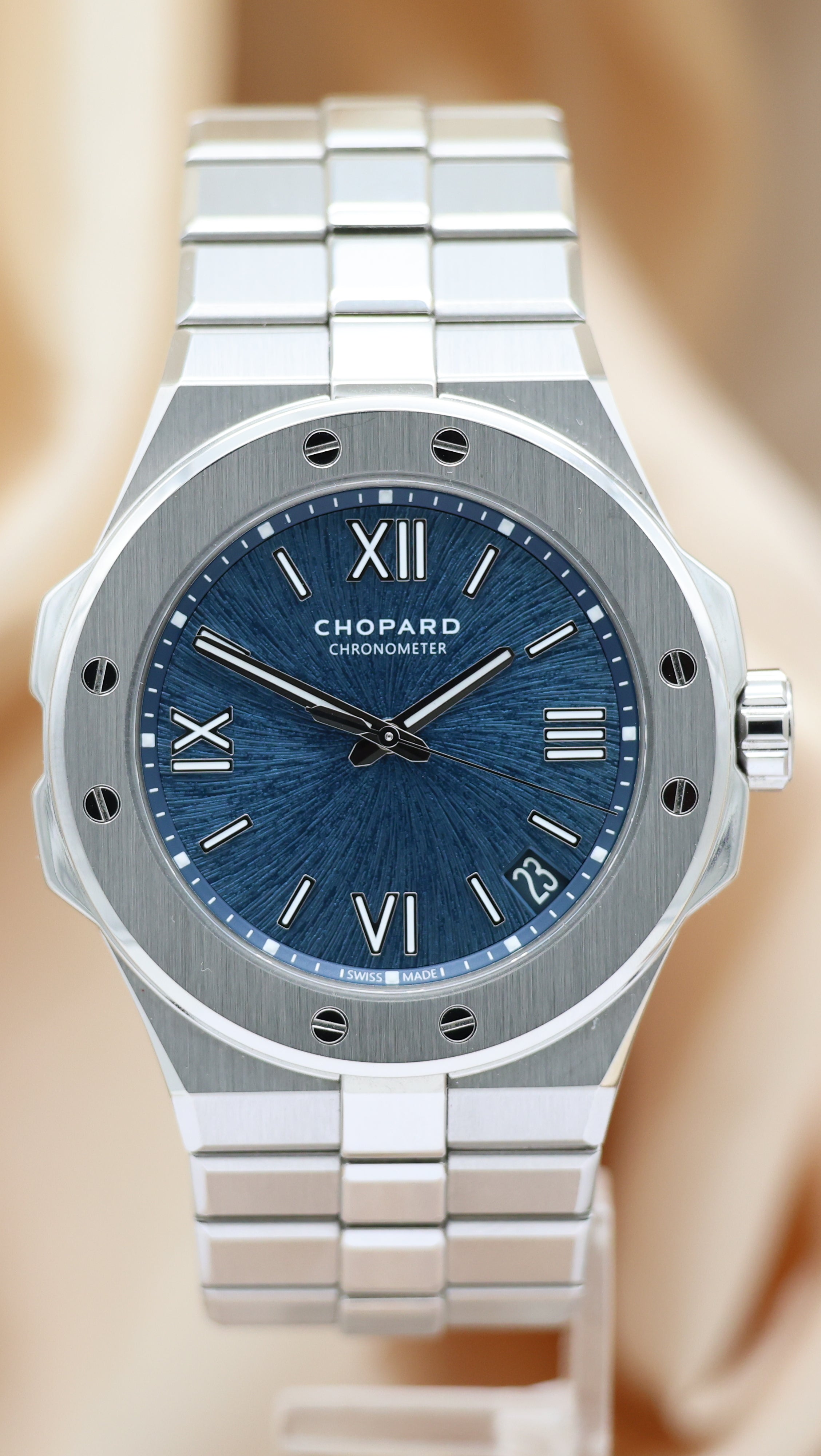 Chopard Alpine Eagle 41mm Automatik Herrenuhr 298600 Box + og. Papiere