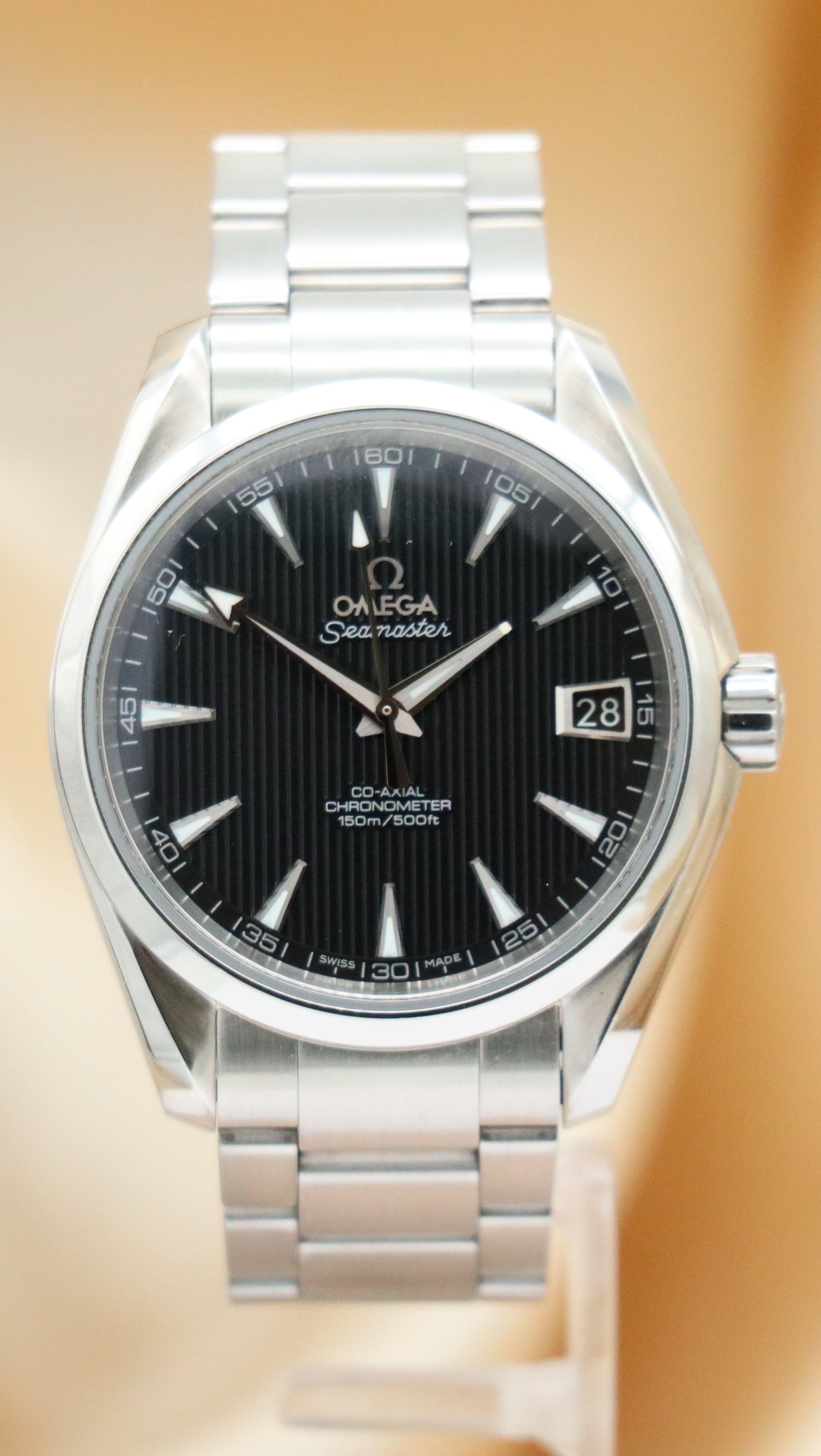 Omega Seamaster Aqua Terra 150M Automatik Herrenuhr 23110392101001 Box + og. Papiere