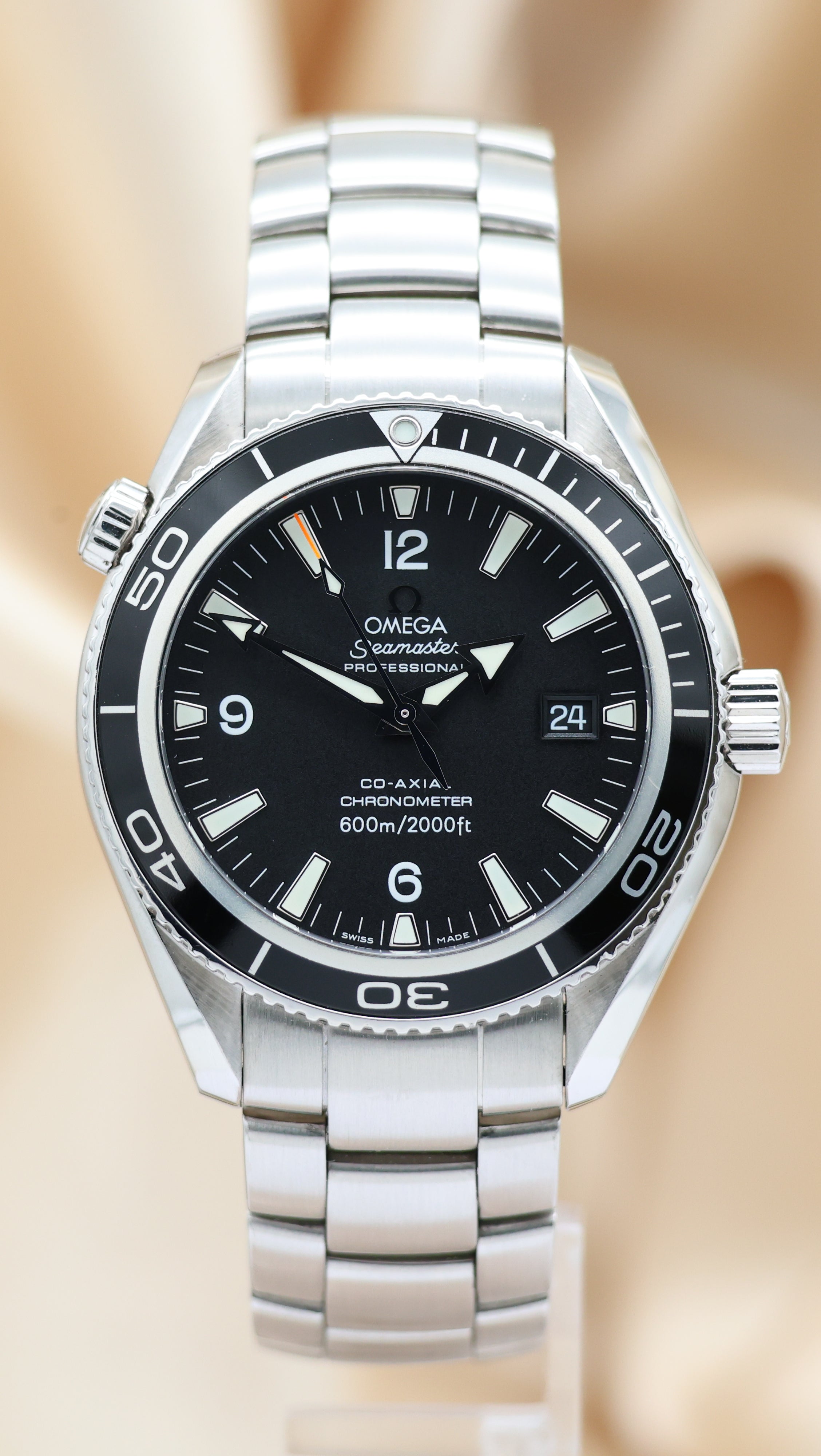 Omega Planet Ocean Co-Axial 41mm Automatik Herrenuhr 22015000 Original Papiere