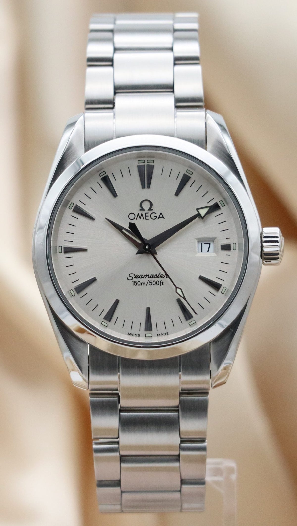 Omega Seamaster Aqua Terra 2518.30.00 Box + og. Papiere