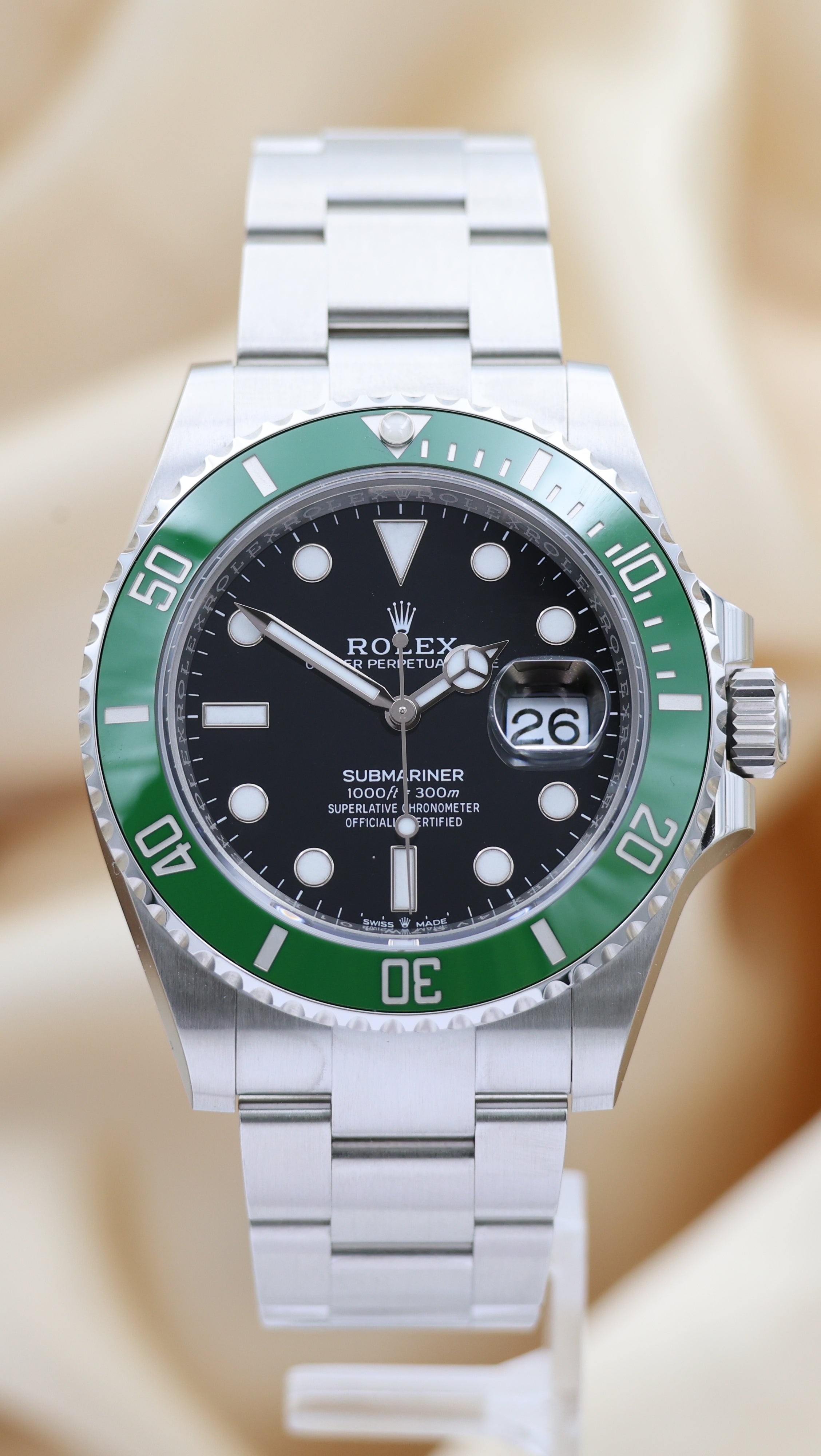 Rolex Submariner Date Starbucks 41mm Automatik Herrenuhr NEU 126610LV Box + og. Papiere