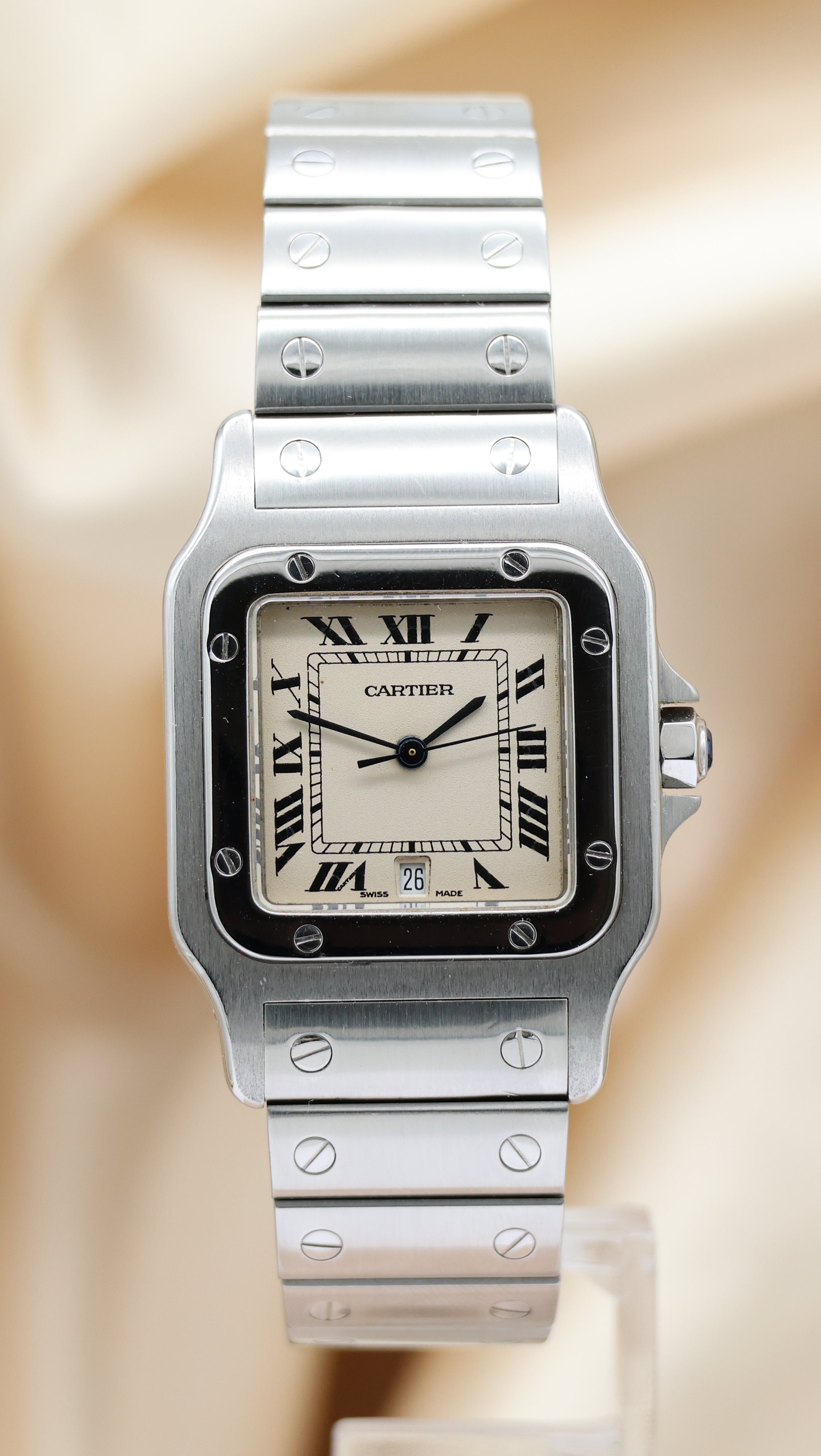 Cartier Santos Galbée Quarz 987901