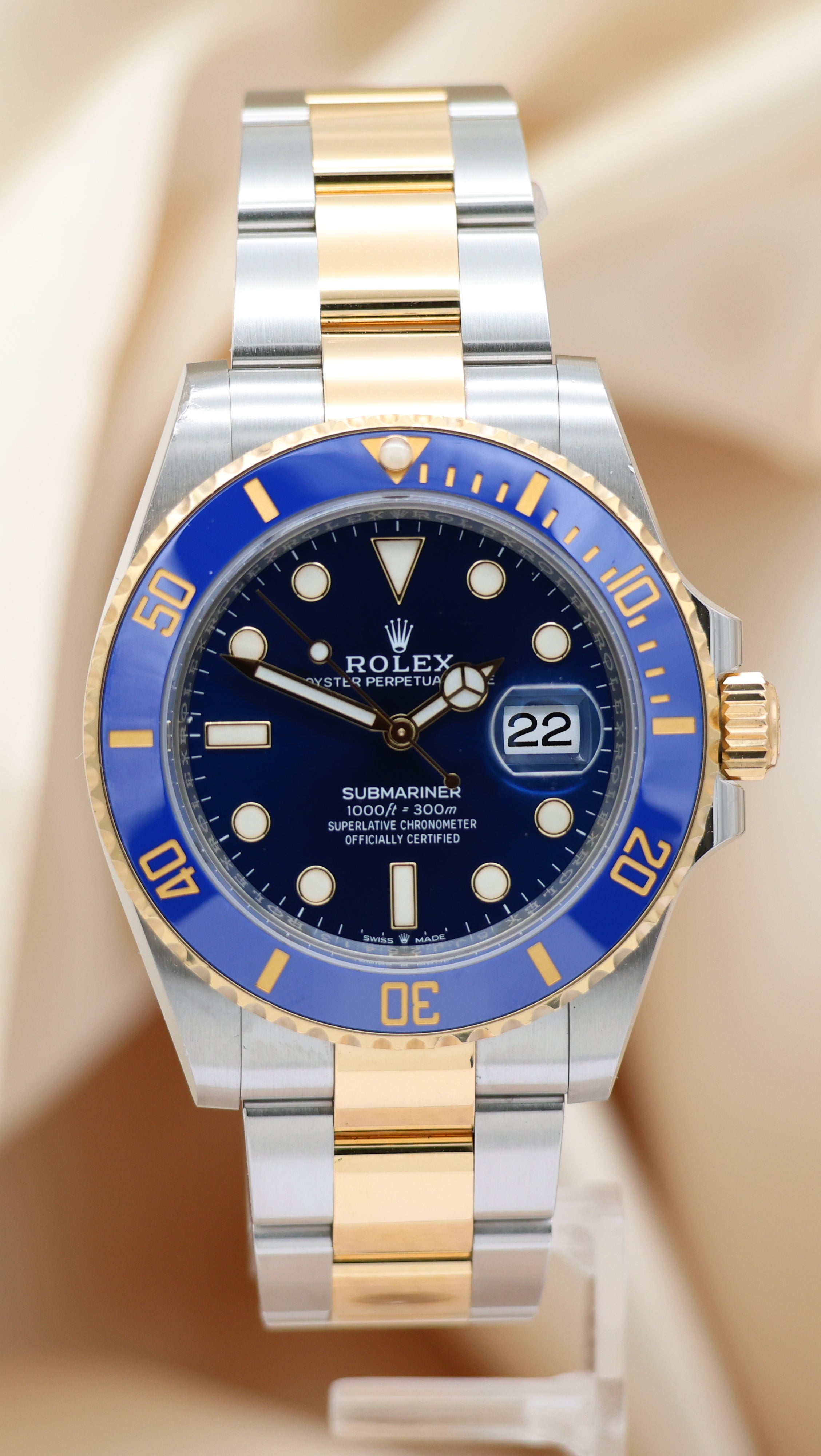 Rolex Submariner Date 41mm Automatik Herrenuhr 126613LB Box + og. Papiere