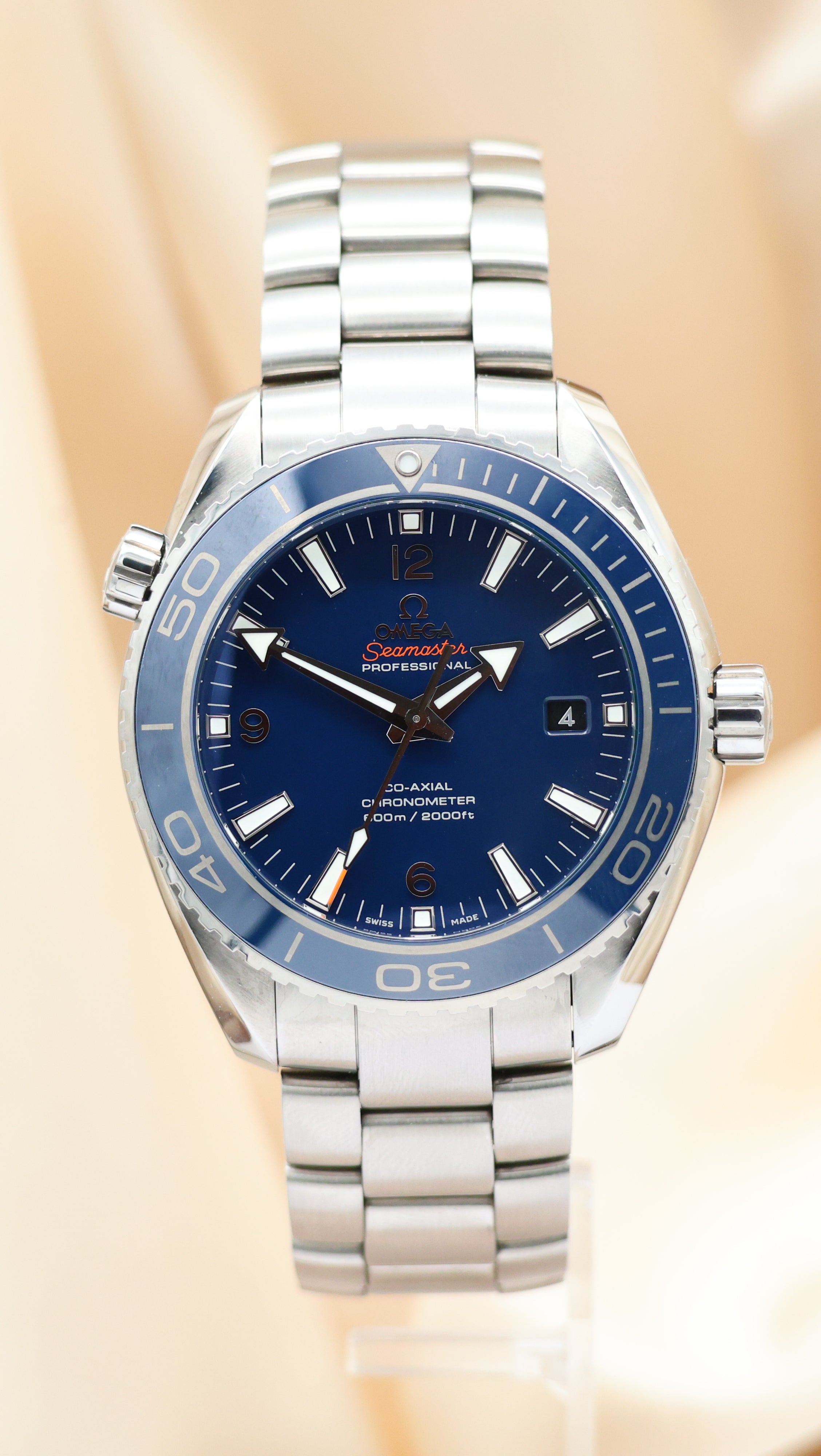 Omega Seamaster Planet Ocean Automatik 23290462103001 Box + og. Papiere