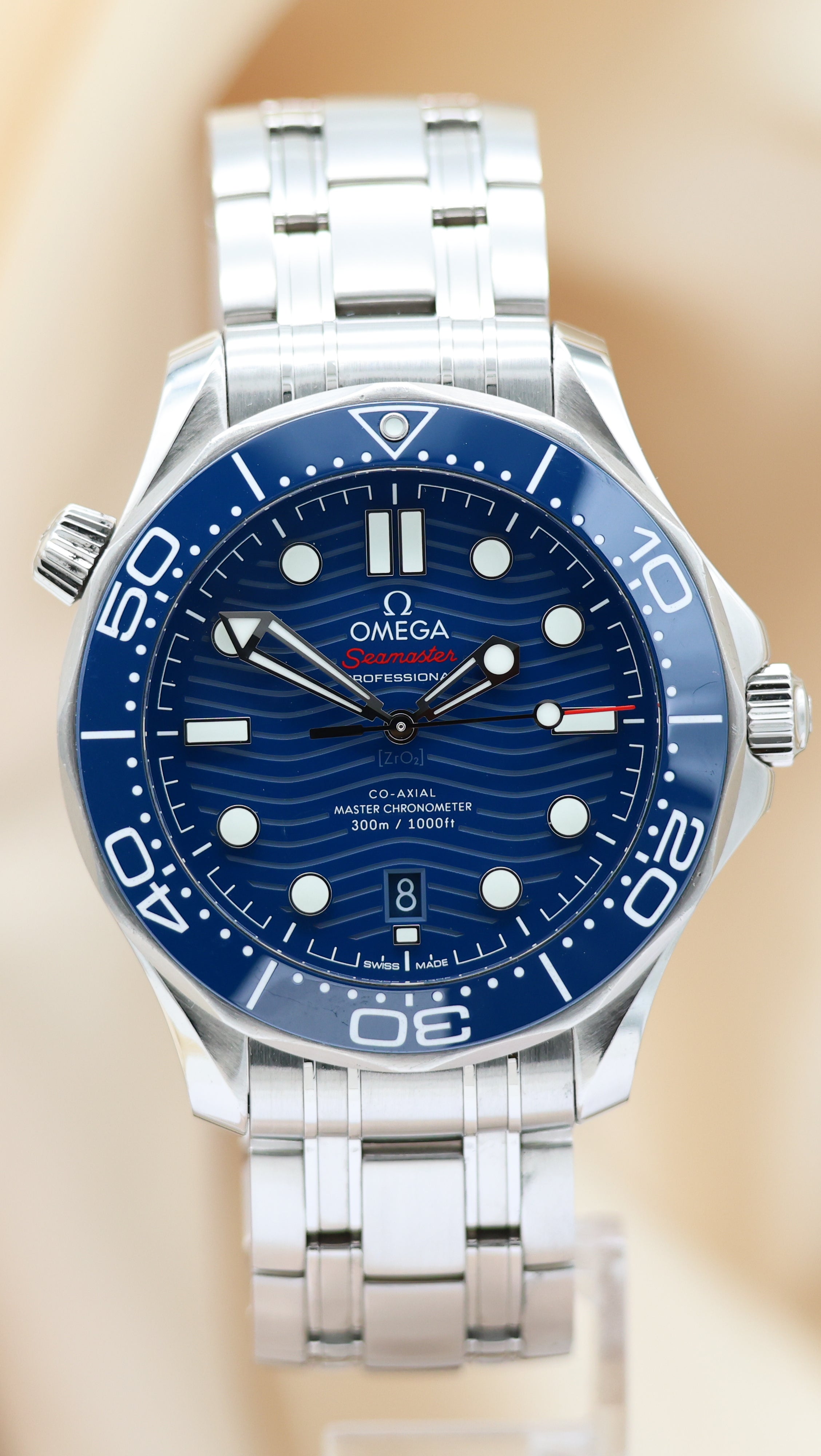 Omega Seamaster Diver 300 M 21030422003001 Box + og. Papiere