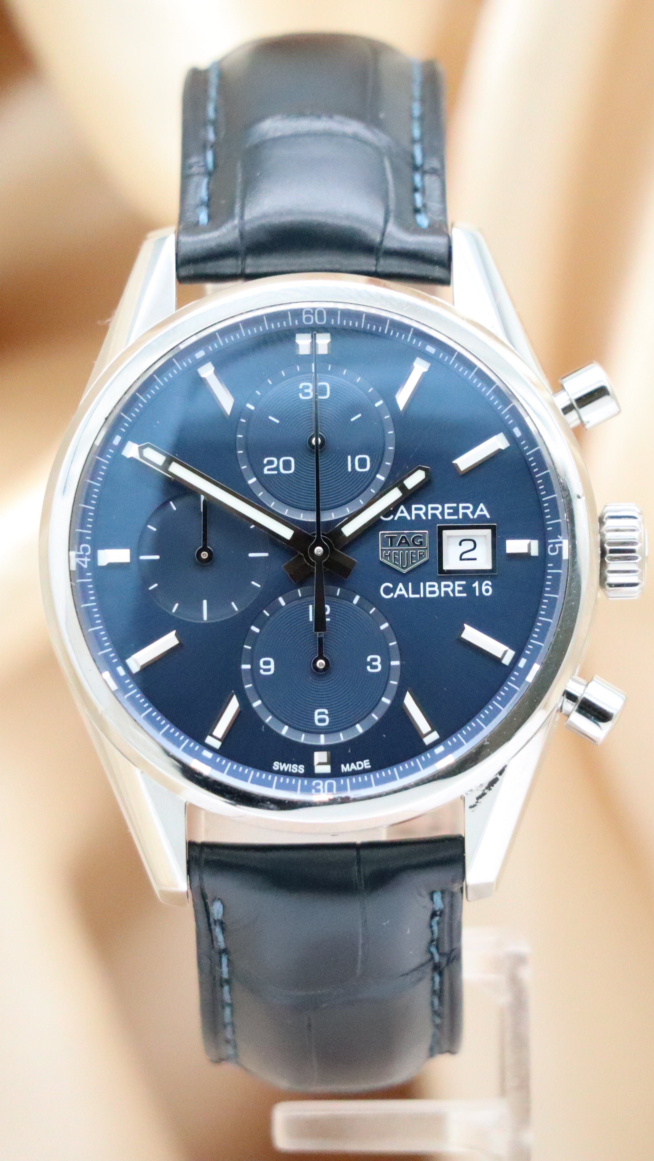 Tag Heuer Carrera Calibre 16 Automatik 41mm CBK2112 Box + og. Papiere