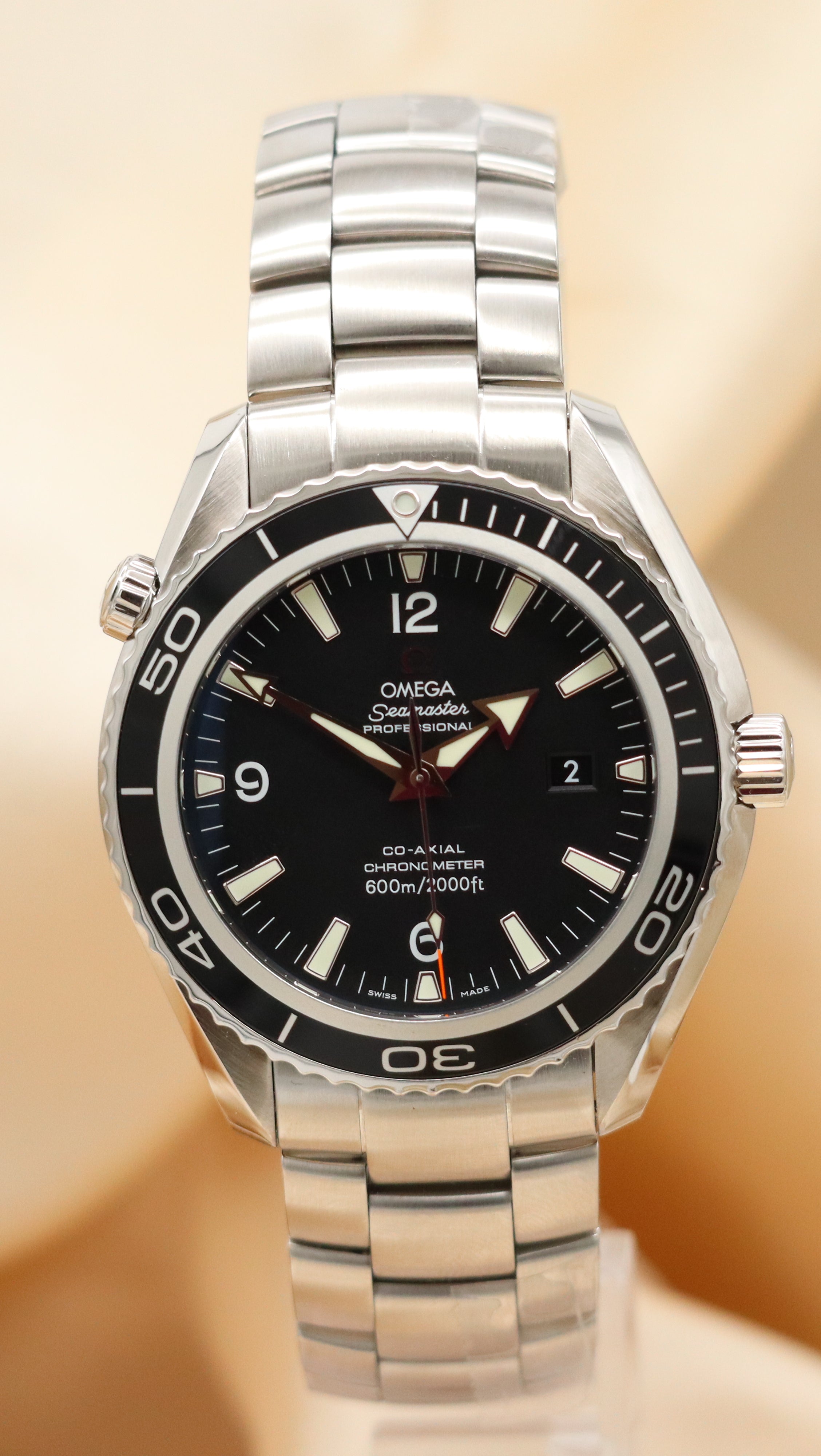 Omega Seamaster Planet Ocean Automatic 22005000 Box + og. papers