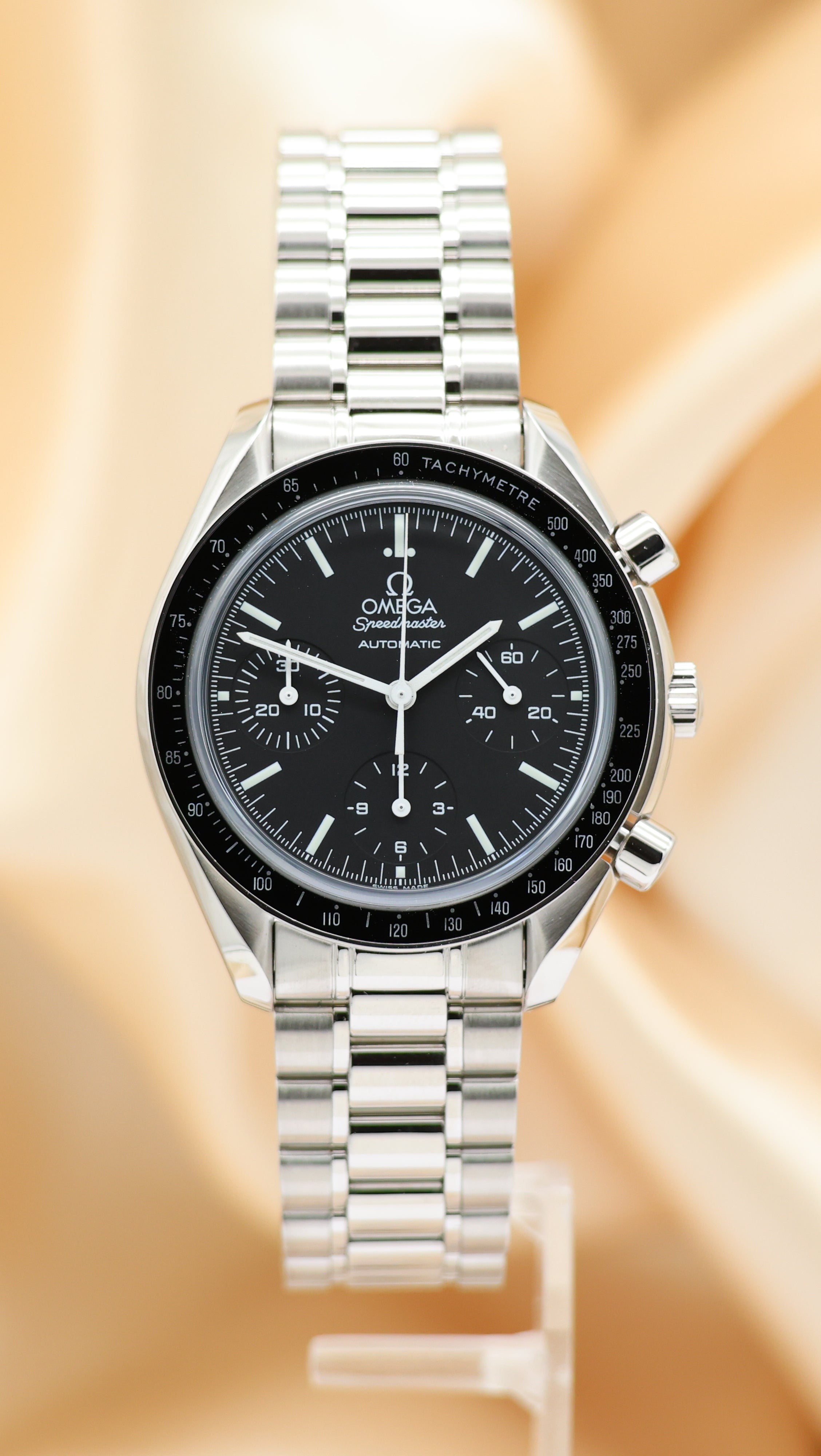 Omega Speedmaster Reduced Automtik 35395000 Box + og. Papiere