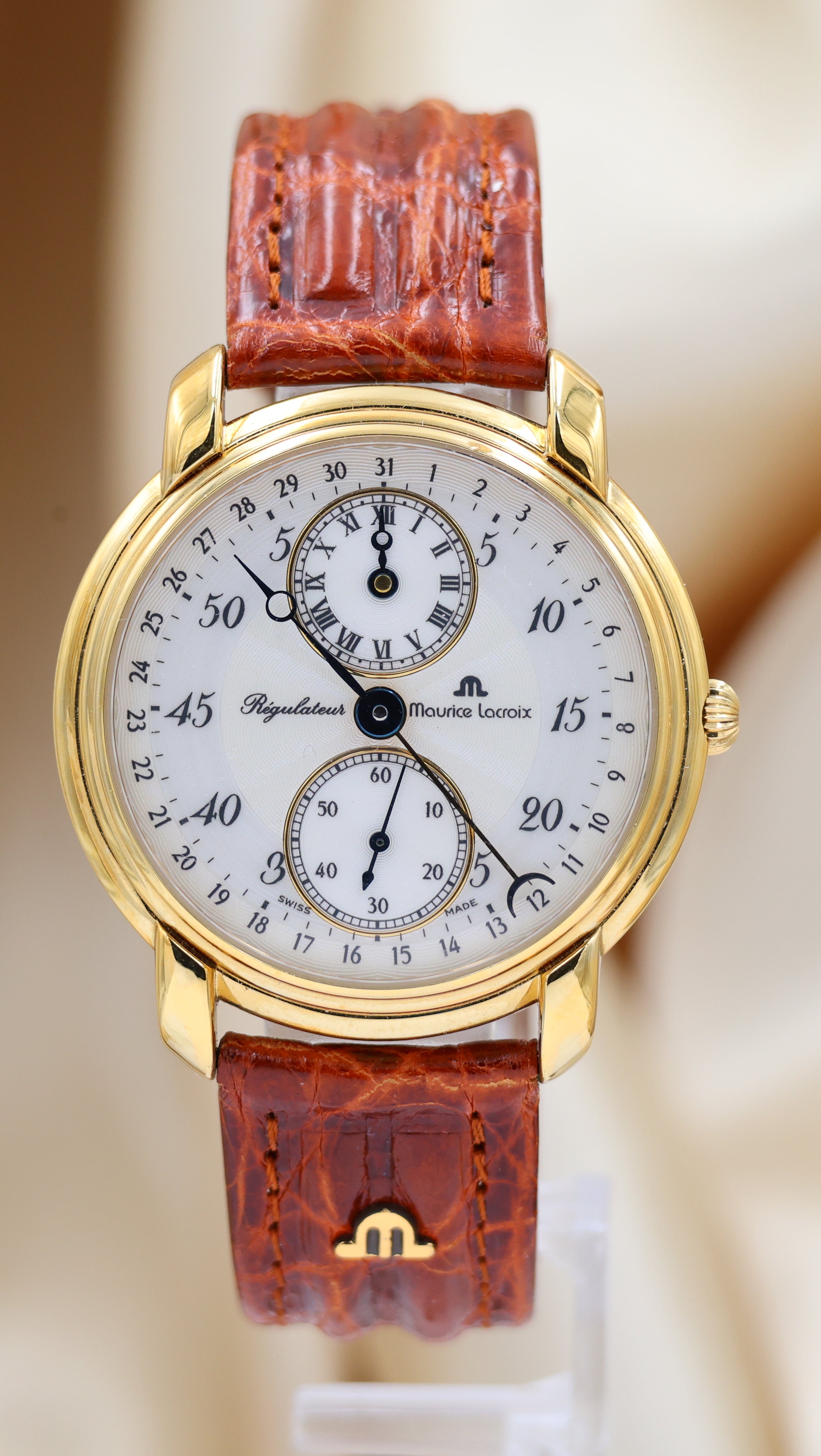 Maurice Lacroix Masterpiece “Régulateur” hand-wound 53401